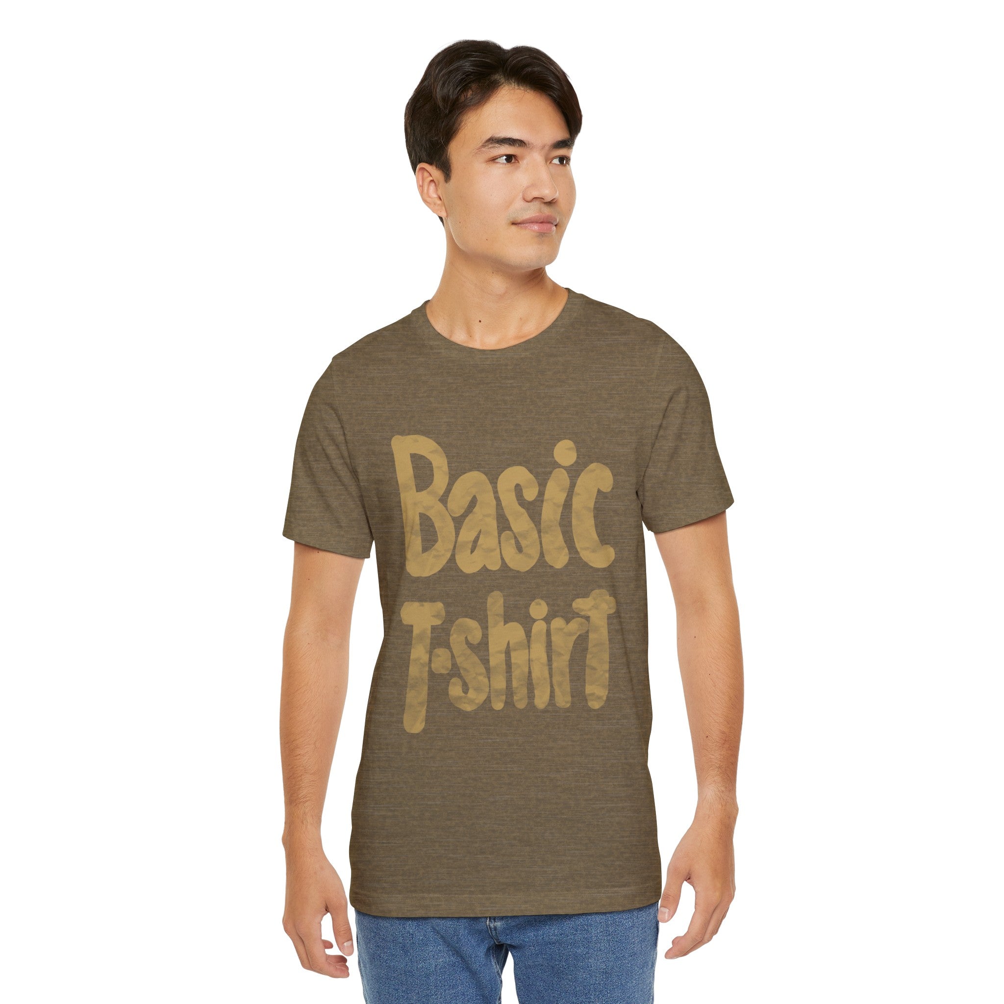BASIC T-SHIRT Unisex Jersey Short Sleeve Tee