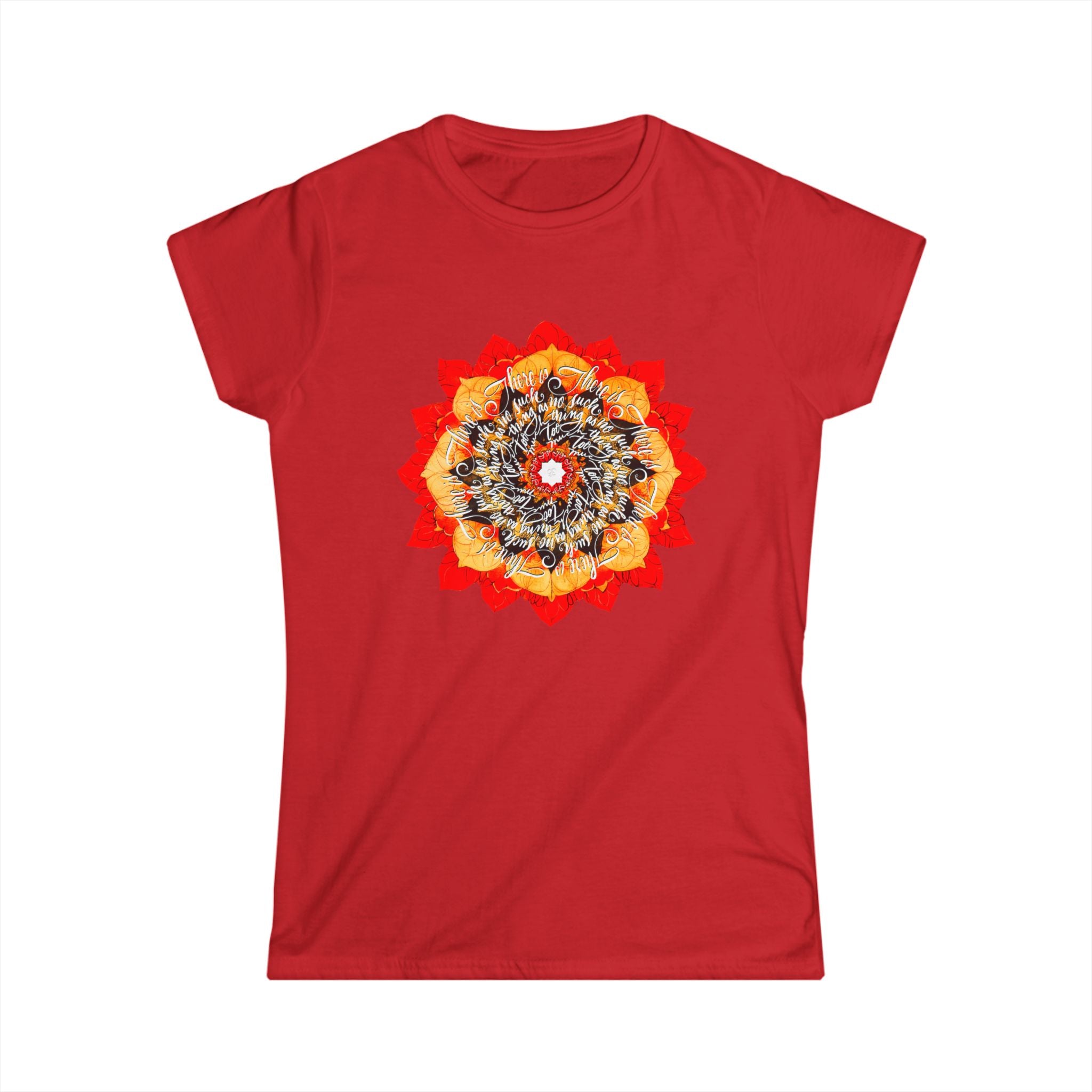 No such thing as too much yoga Mandala Women's Tee - Perfect for Everyday Wear