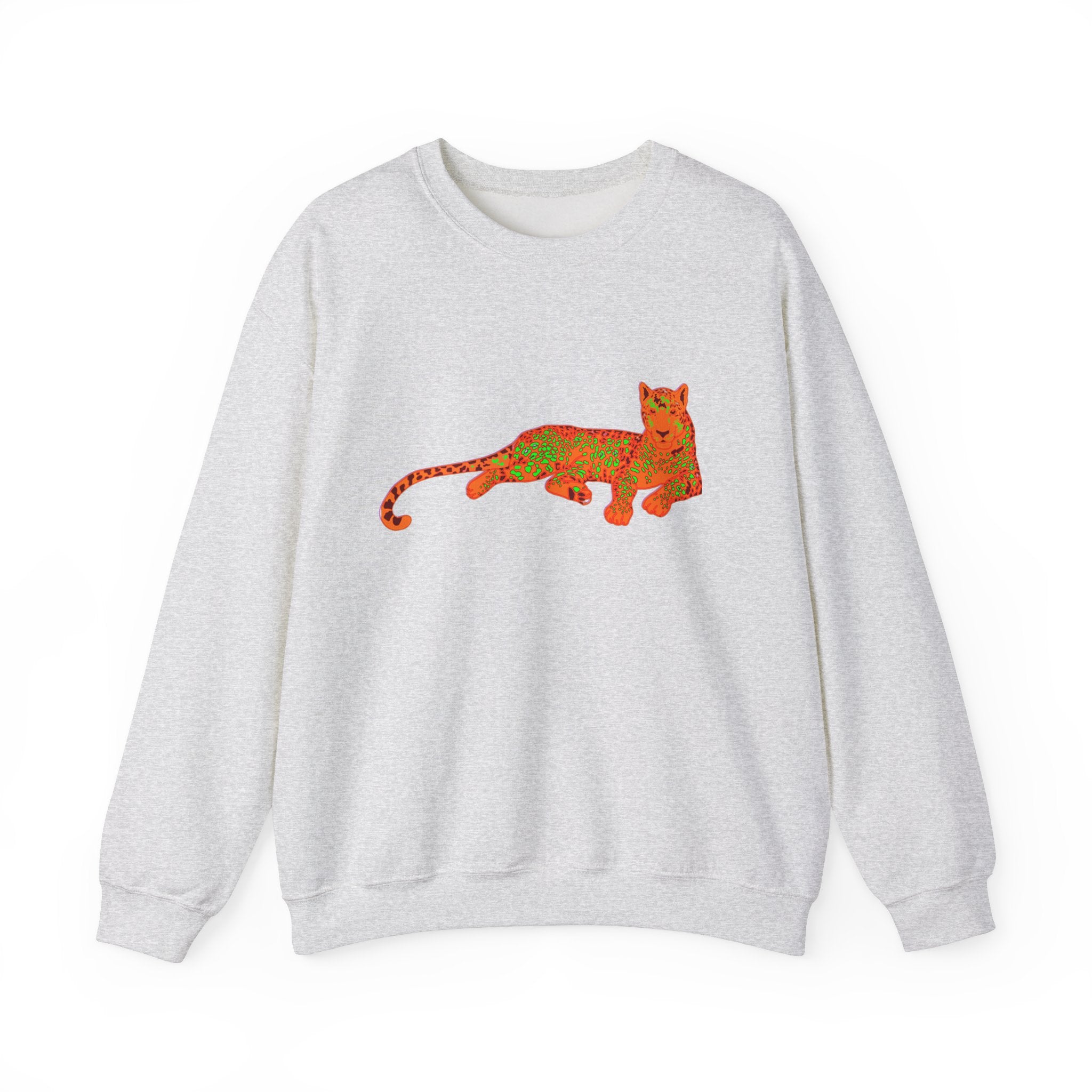 Colorful Leopard Crewneck Sweatshirt