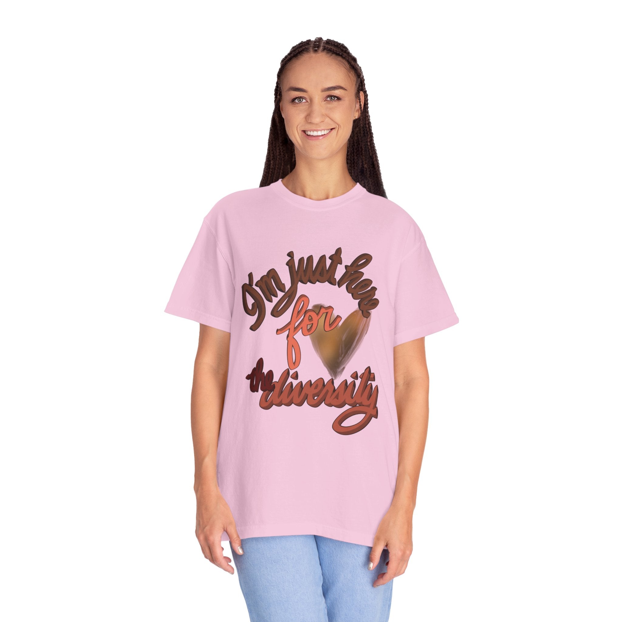 JUST HERE FOR THE DIVERSITY Unisex T-shirt