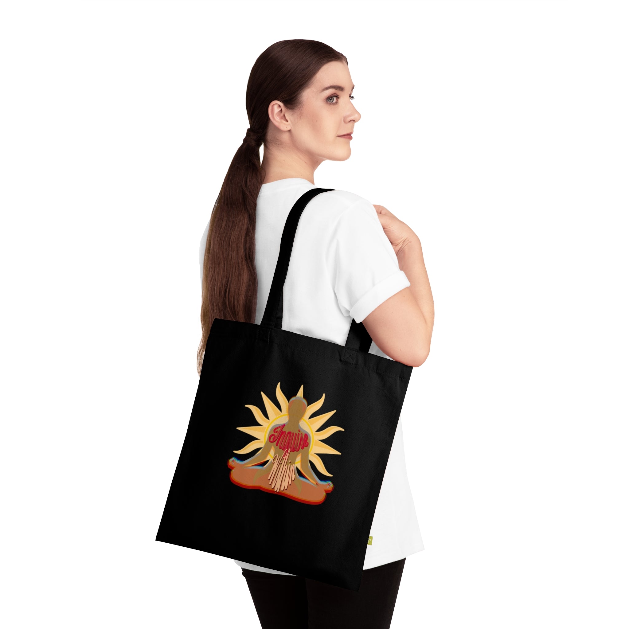 INQUIRE WITHIN Organic Cotton Tote Bag