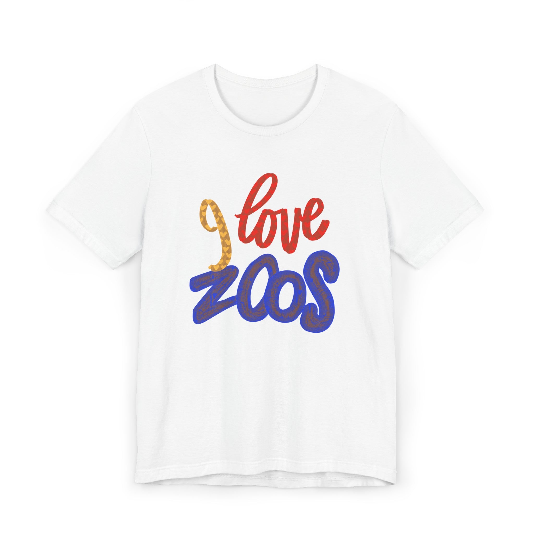 I LOVE ZOOS Unisex Jersey Short Sleeve Tee