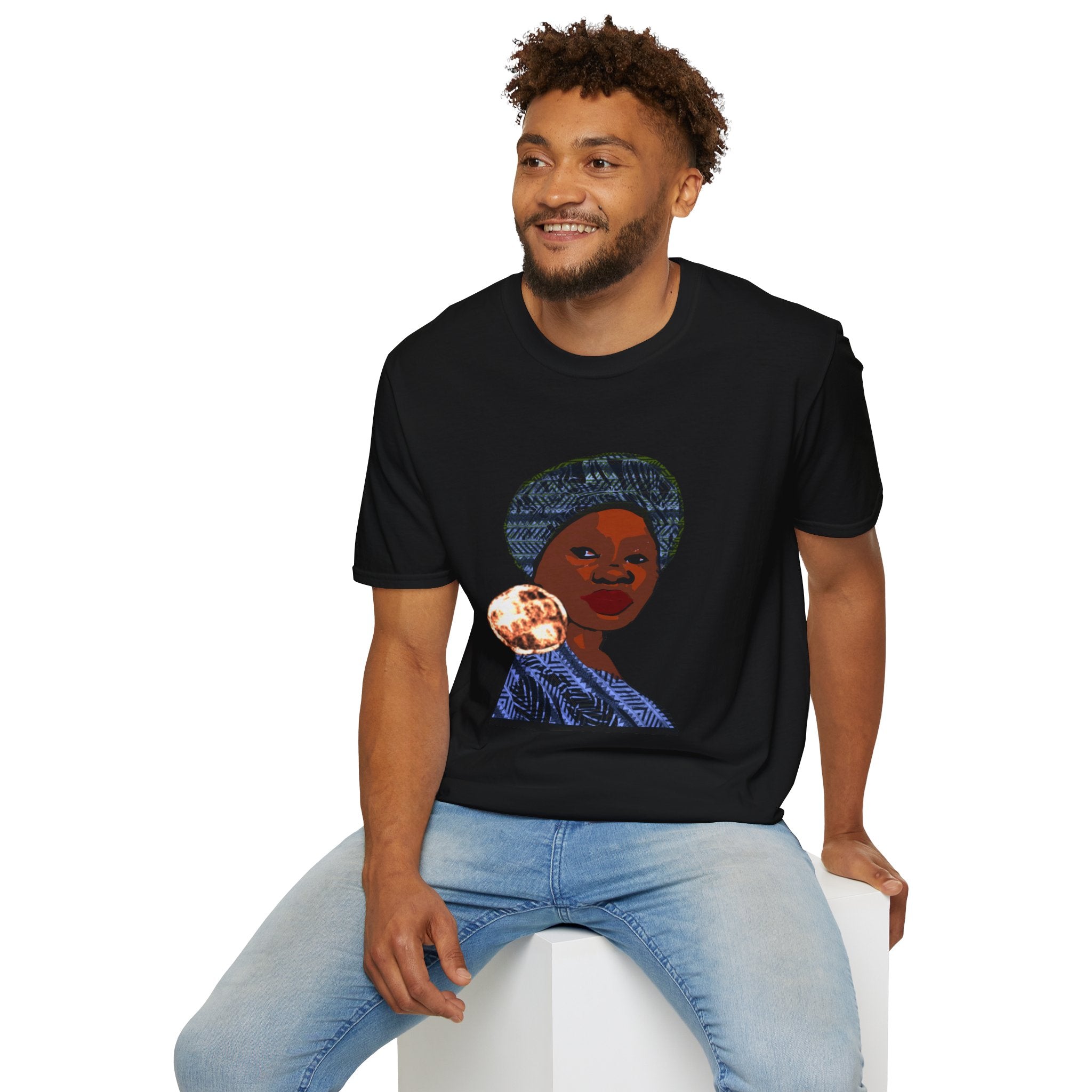 AFRICAN MAMA Unisex Softstyle T-Shirt