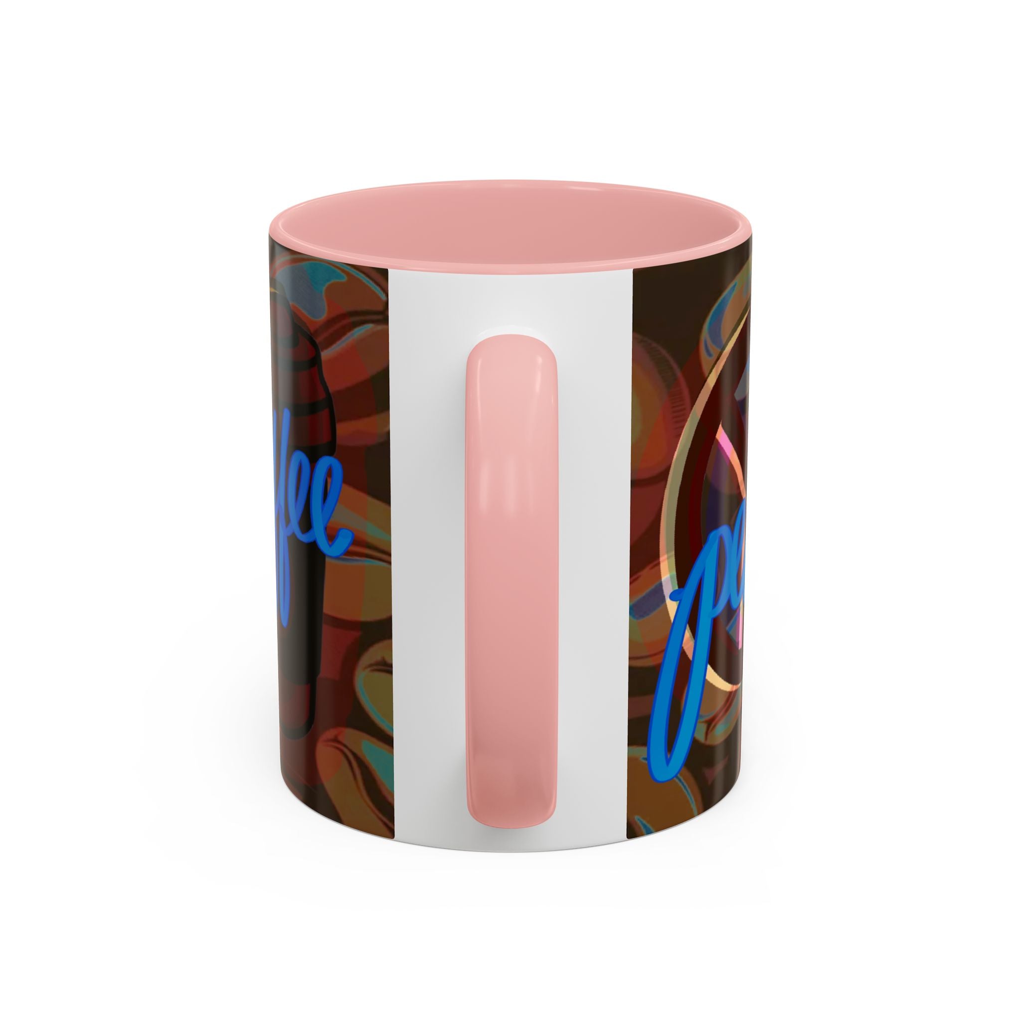 PEACE LOVE COFFEE Accent Coffee Mug (11 oz)
