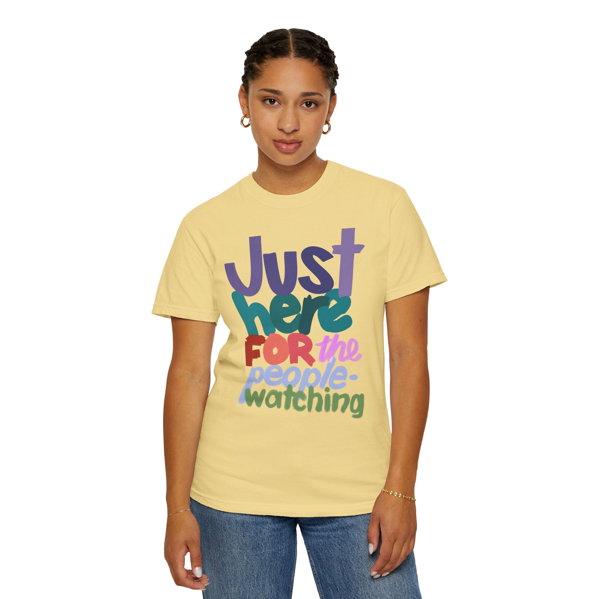 JUST HERE FOR THE PEOPLE-WATCHING Unisex T-shirt