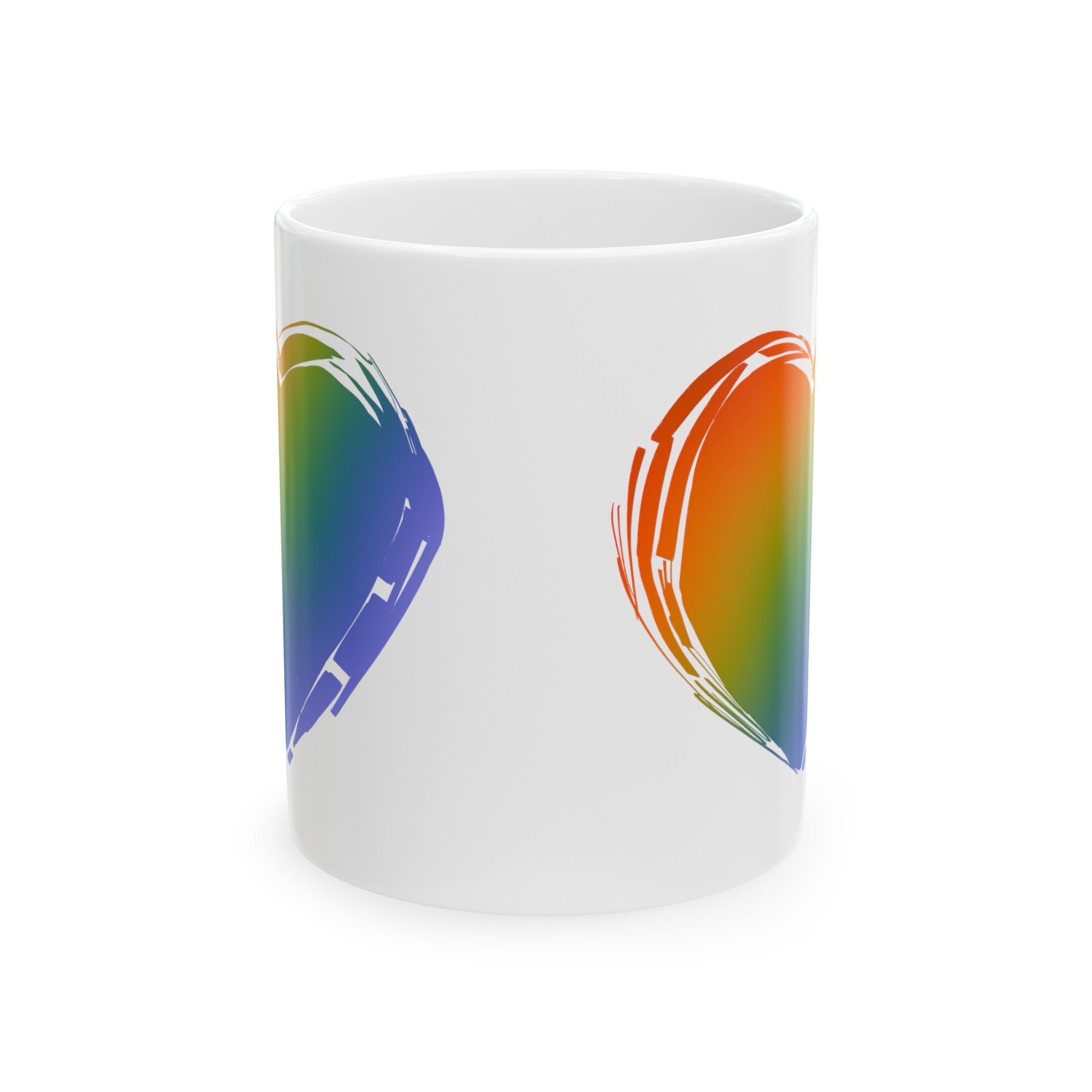 PROUD HEARTS Ceramic Mug, (11oz, 15oz)