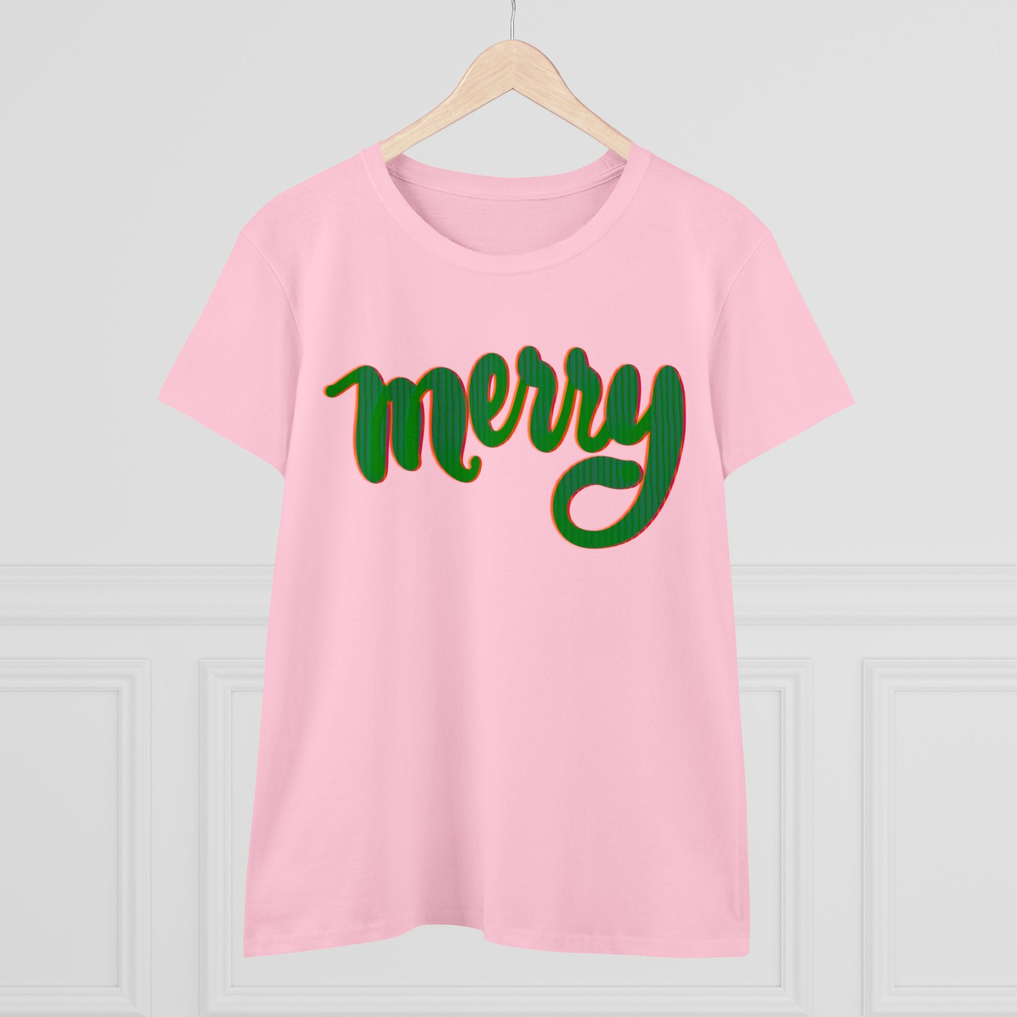 MERRY Women's Midweight Cotton Tee