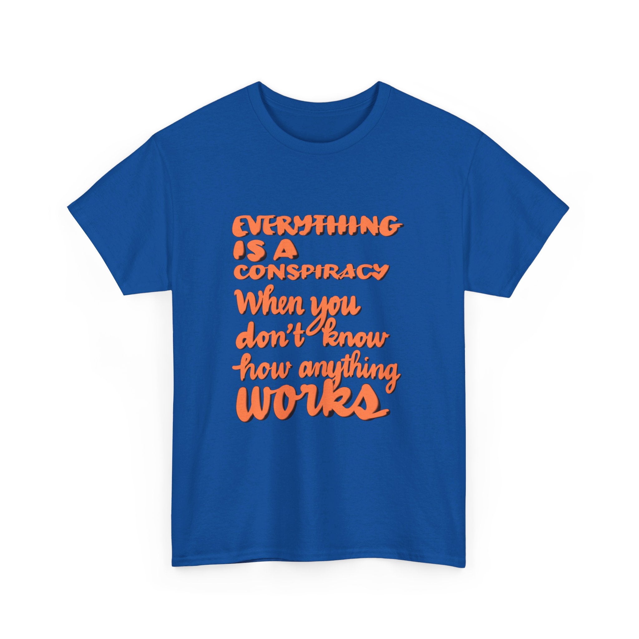 CONSPIRACIES Unisex Heavy Cotton Tee