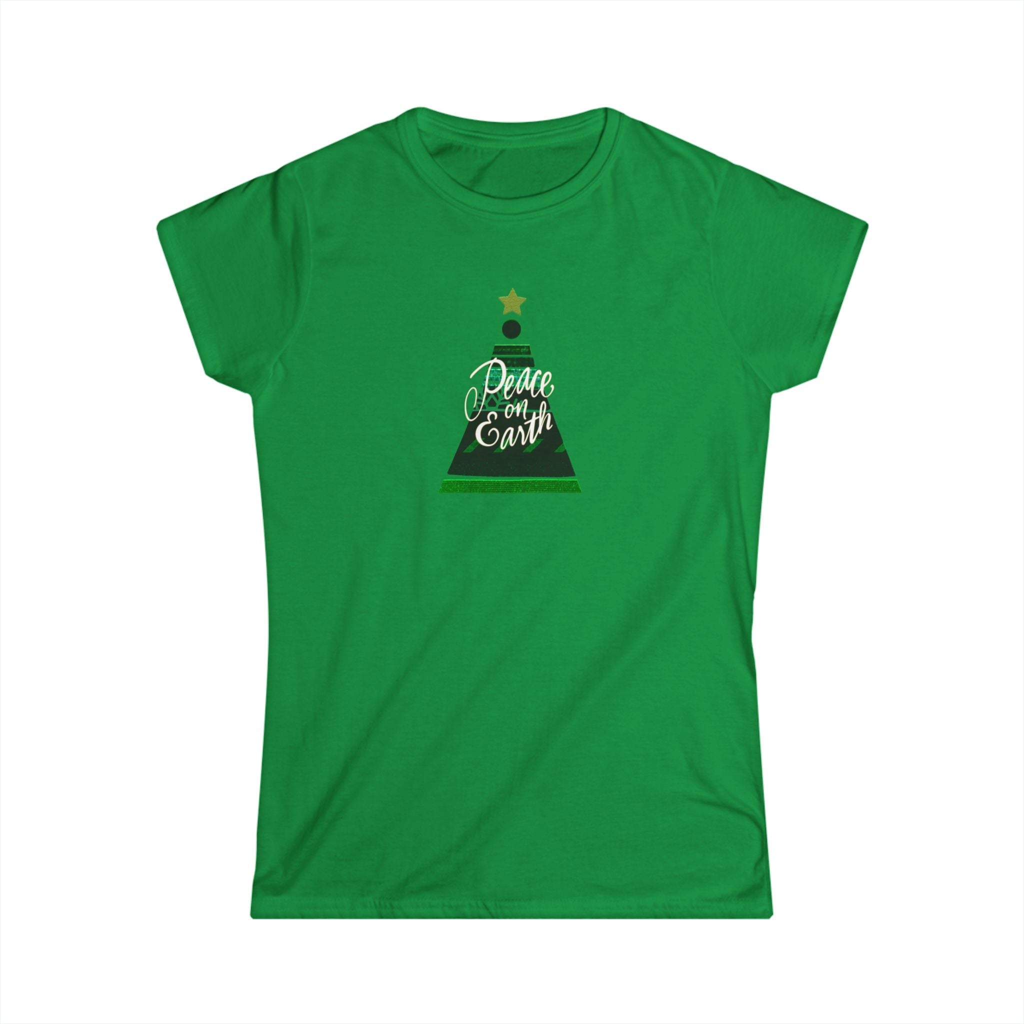 Women's Tee --PEACE ON EARTH CHRISTMAS