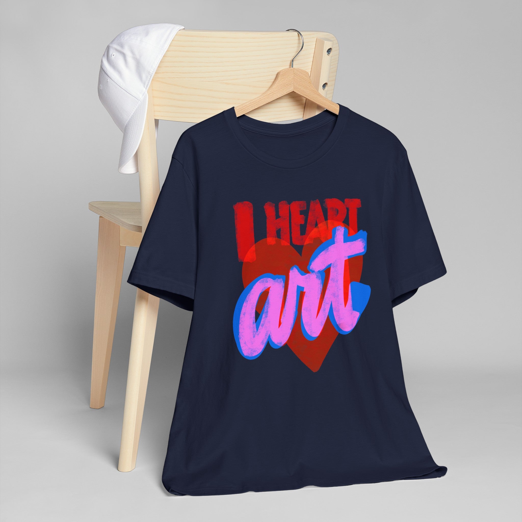I HEART ART Unisex Jersey Short Sleeve Tee