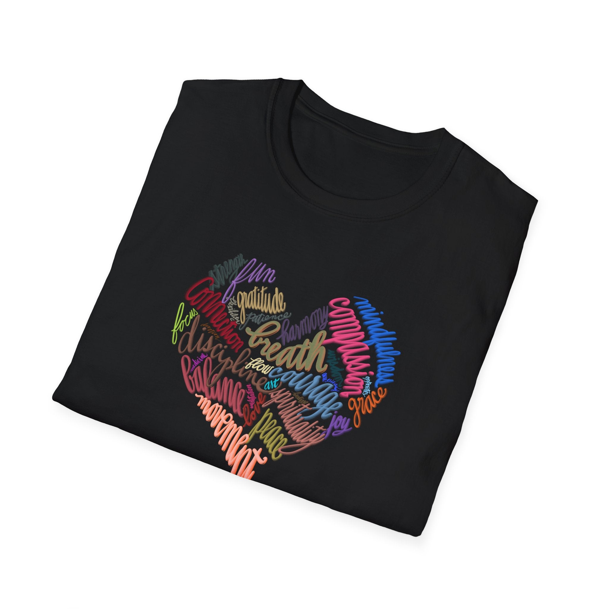 YOGA HAS MY HEART Softstyle T-Shirt