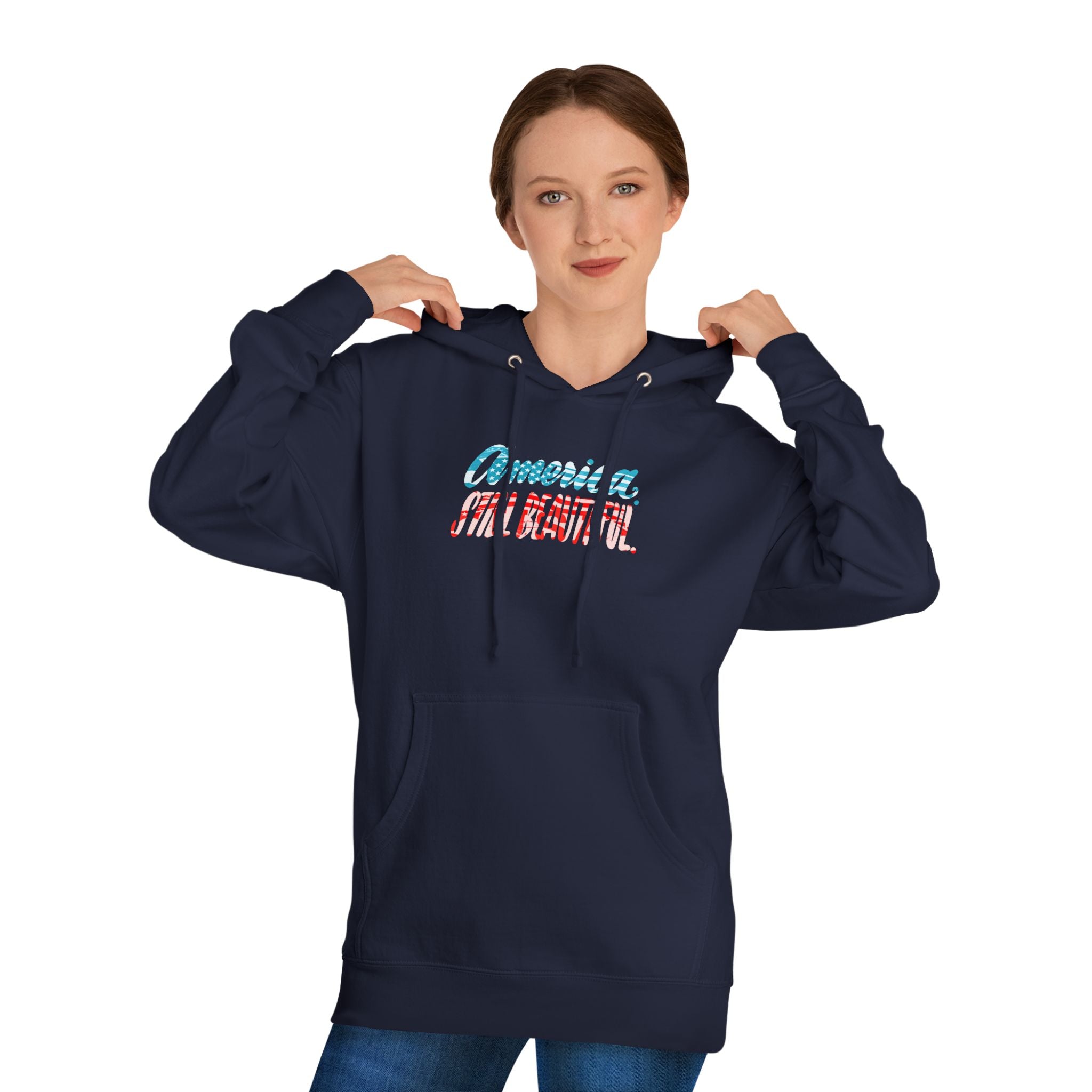 America Still Beautiful Unisex Hoodie - Comfortable, Patriotic Apparel for Every Occasion