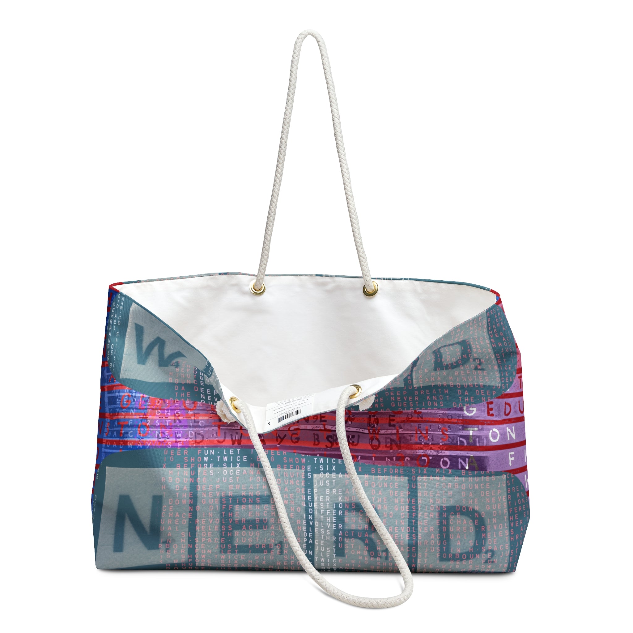 WORD NERD Weekender Bag