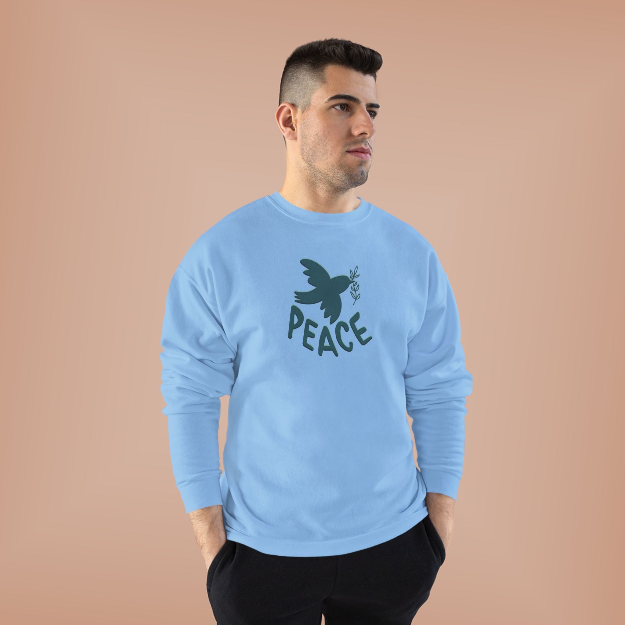 Peace Dove Eco-Friendly Crewneck Sweatshirt