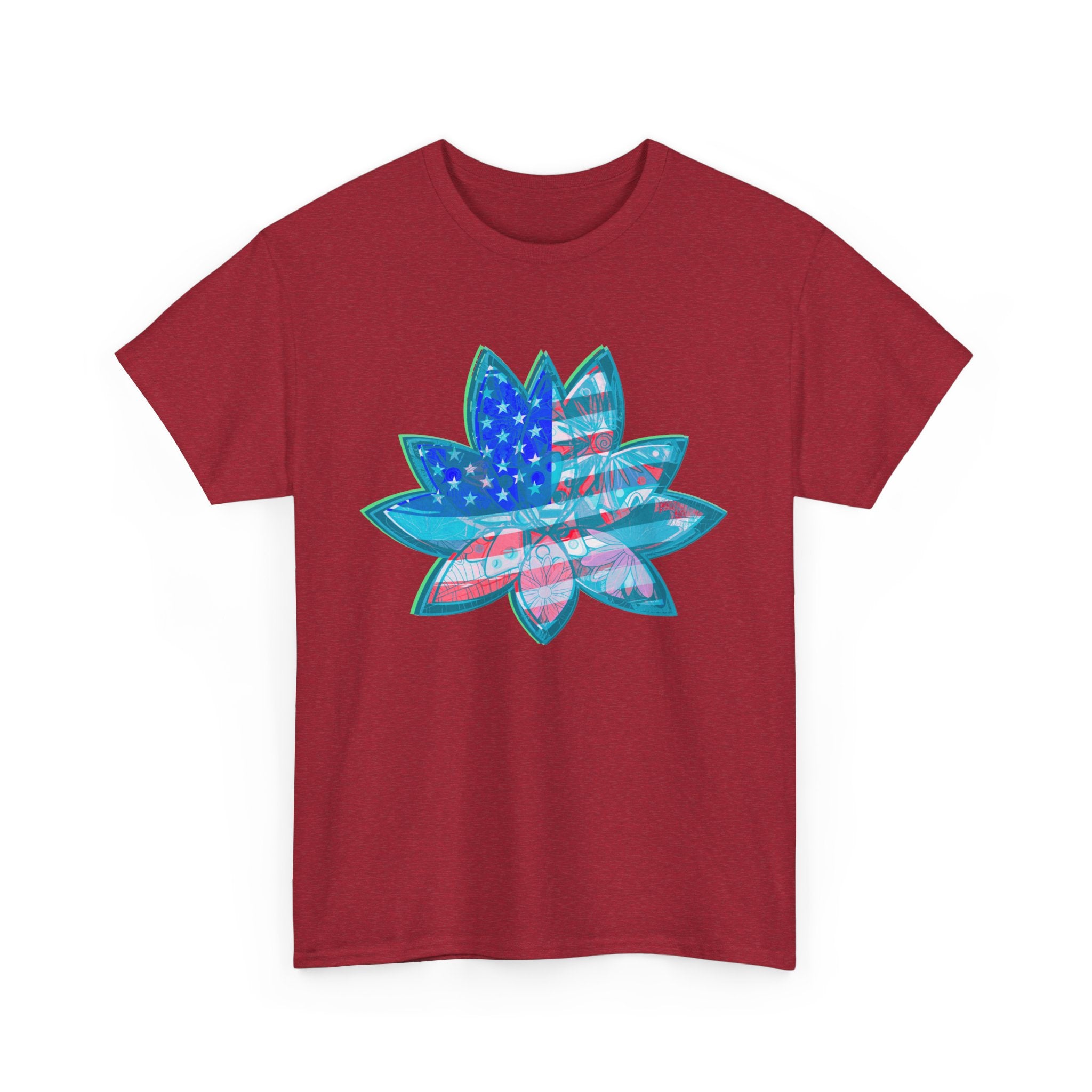 LOTUS USA Unisex Heavy Cotton Tee