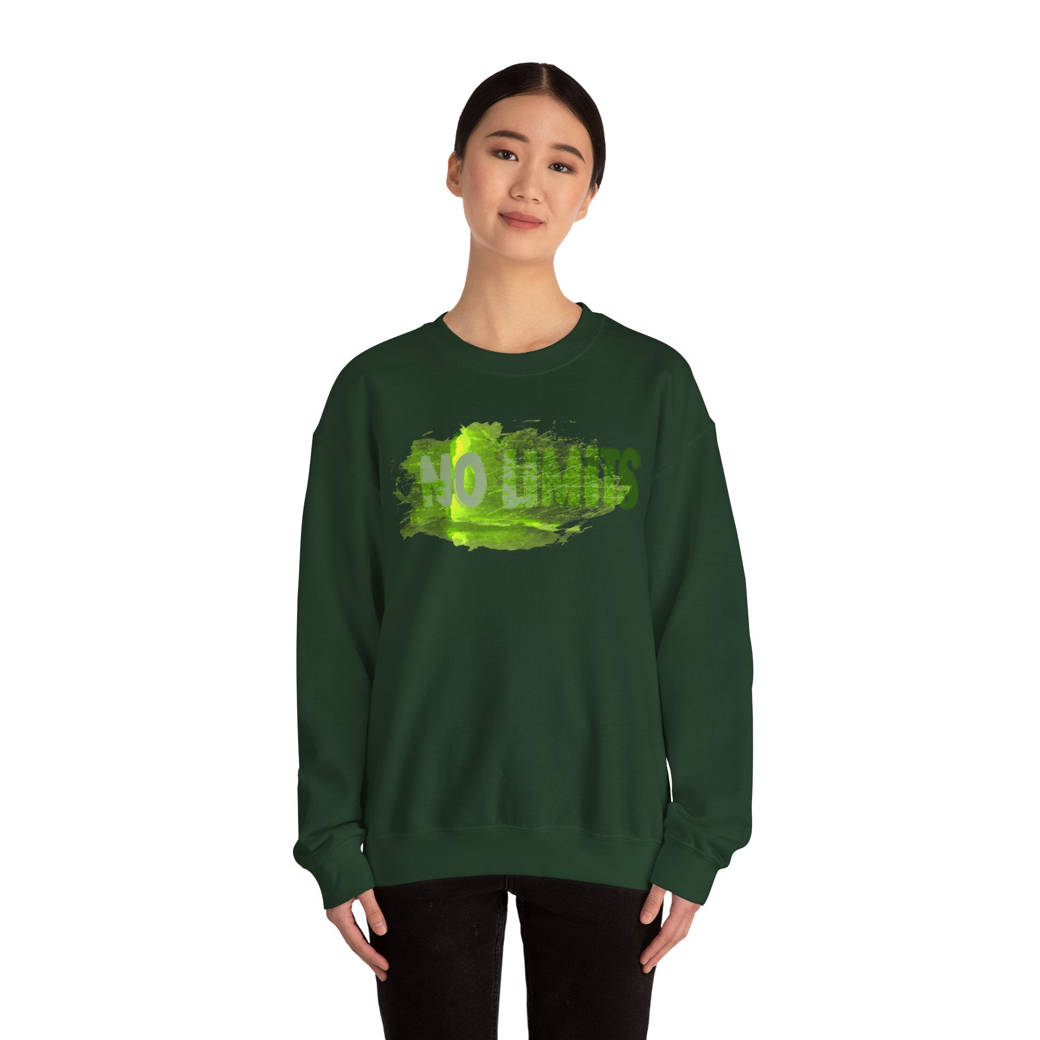No Limits Unisex Heavy Blend™ Crewneck Sweatshirt - Inspirational & Comfortable