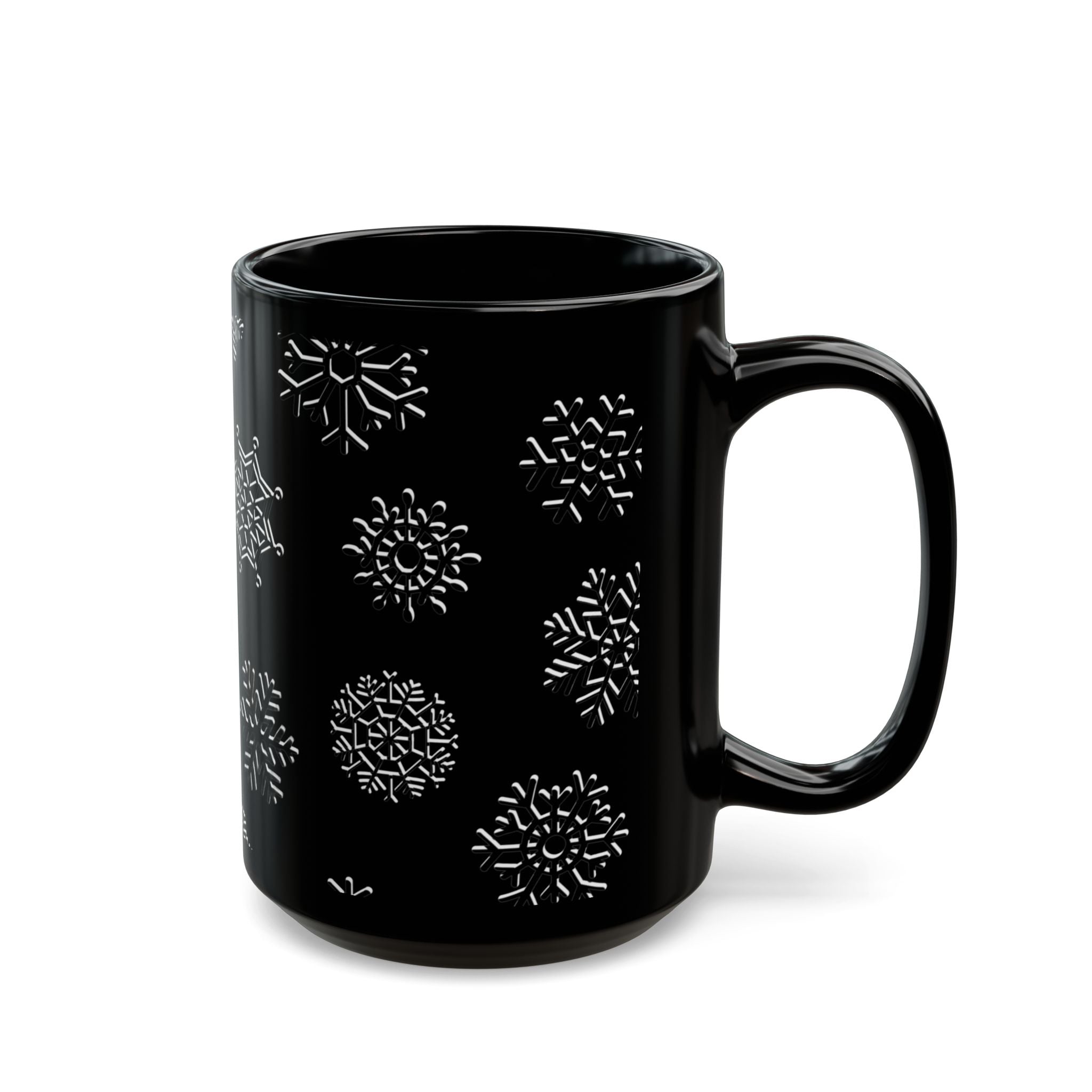 FRESH SNOWFLAKES LARGE MUG Mug (15oz)