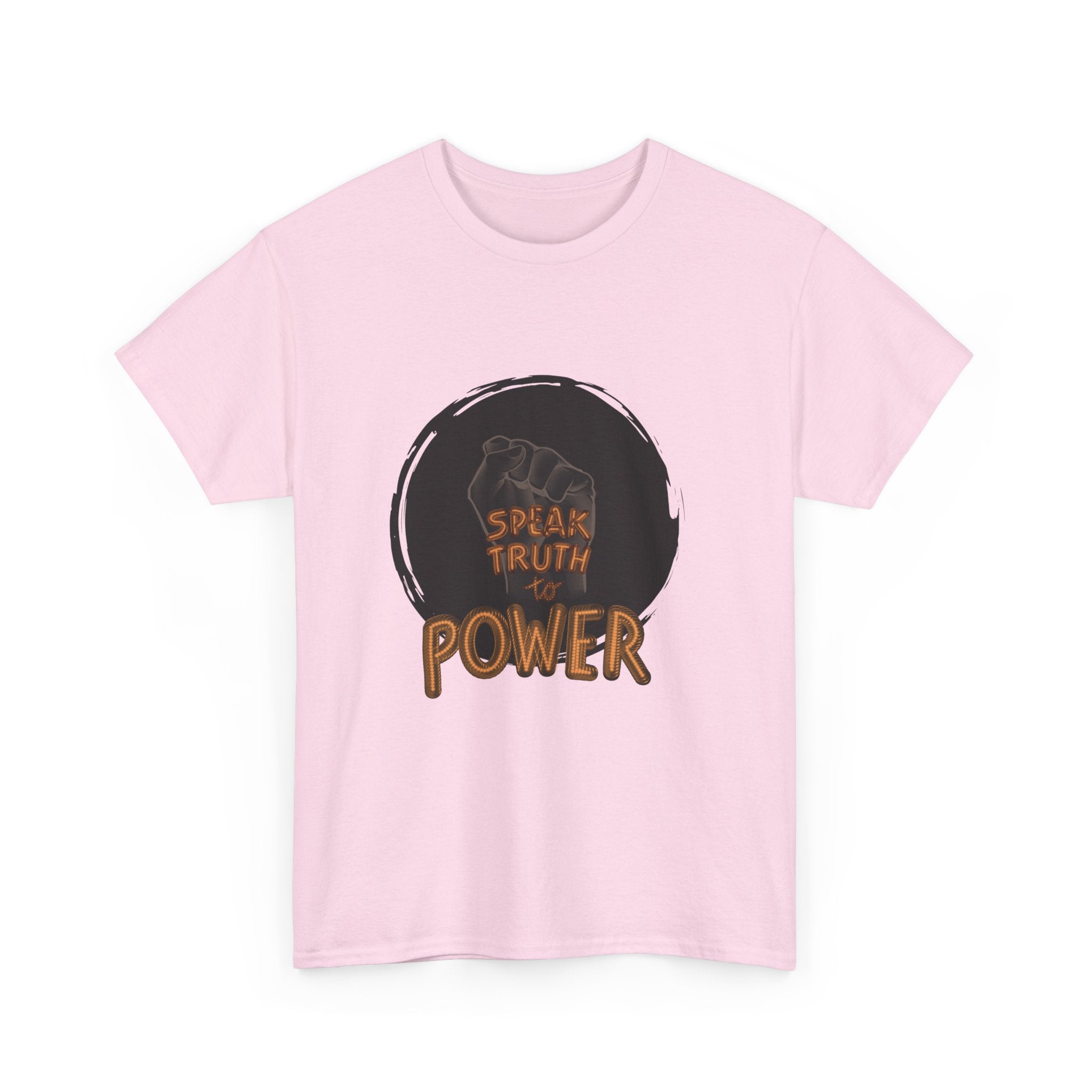 SPEAK TRUTH TO POWER Unisex Heavy Cotton Tee