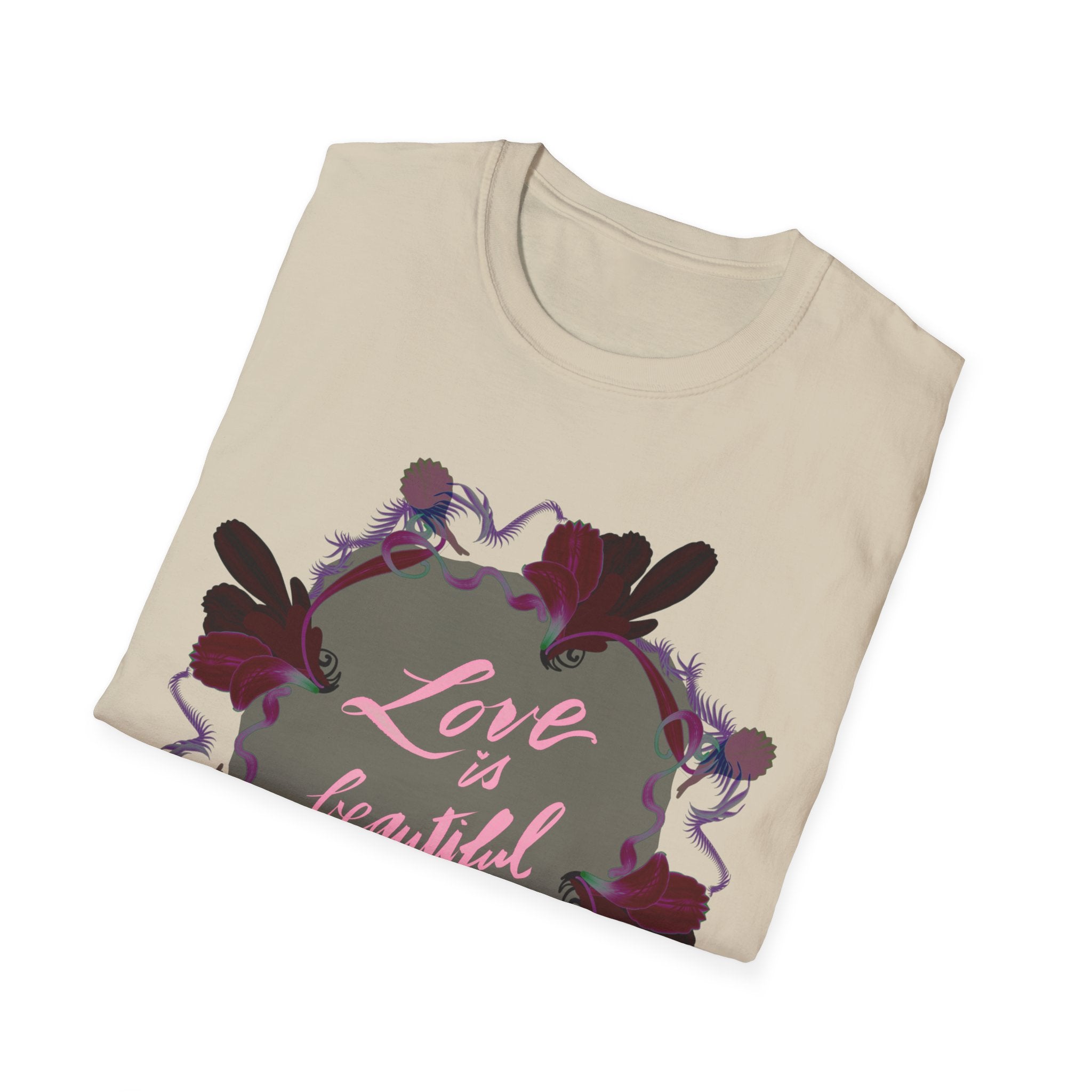 LOVE IS BEAUTIFUL Softstyle T-Shirt