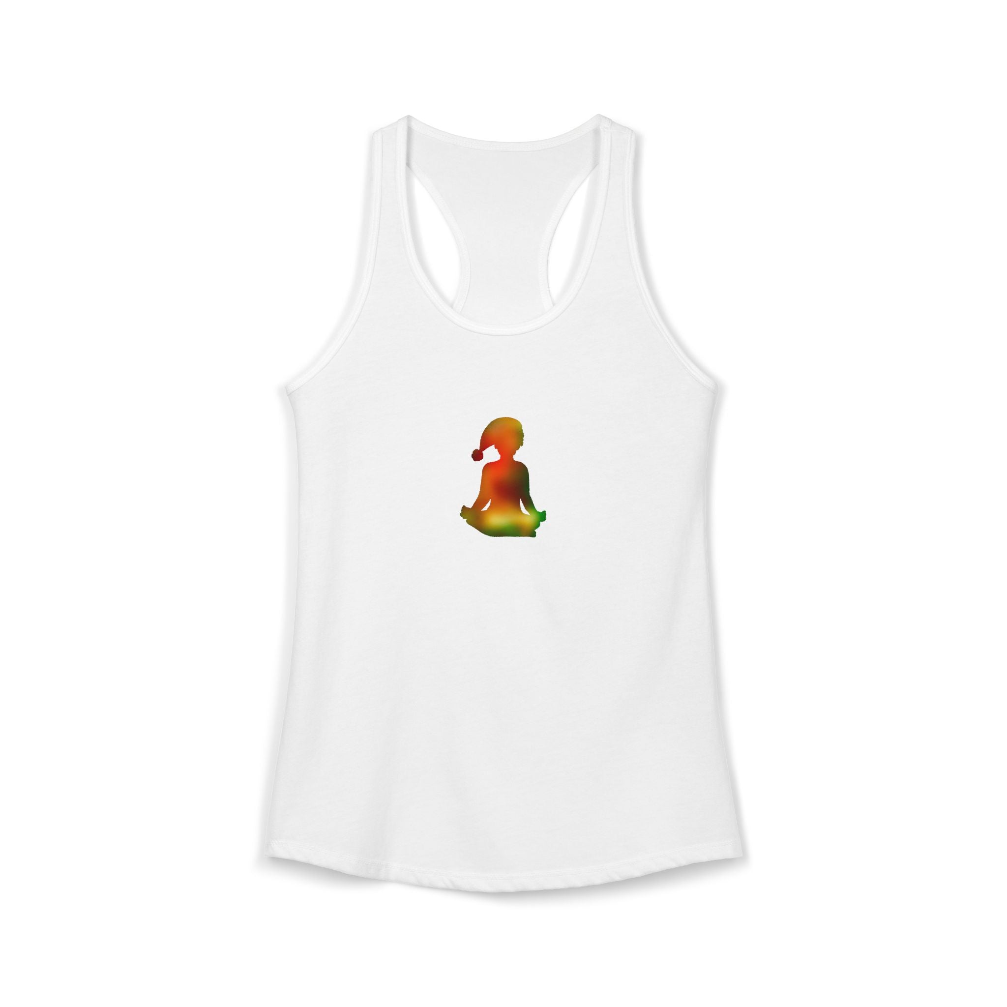 Women's Santa Easy Pose Racerback Tank