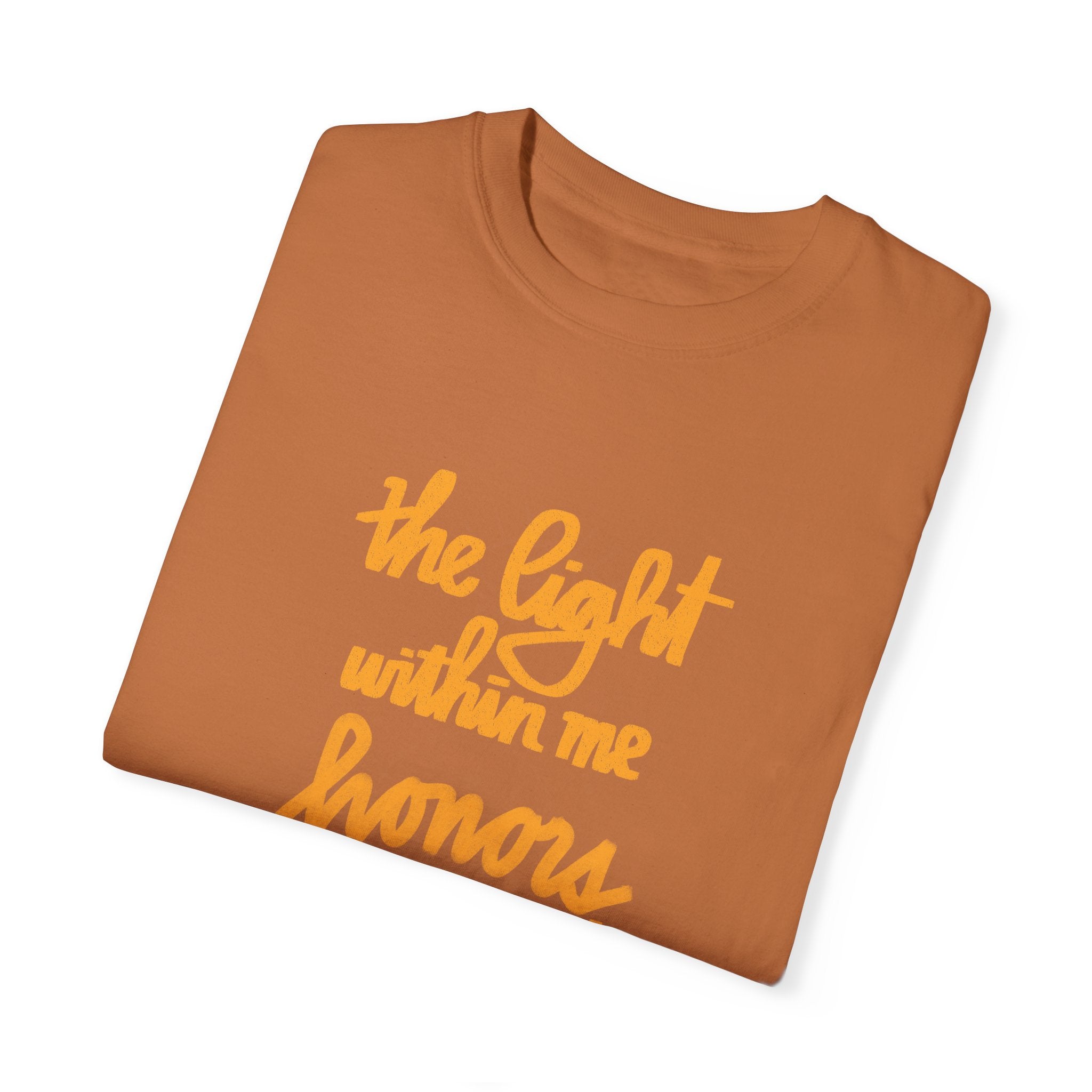 THE LIGHT WITHIN ME Unisex Garment-Dyed T-shirt