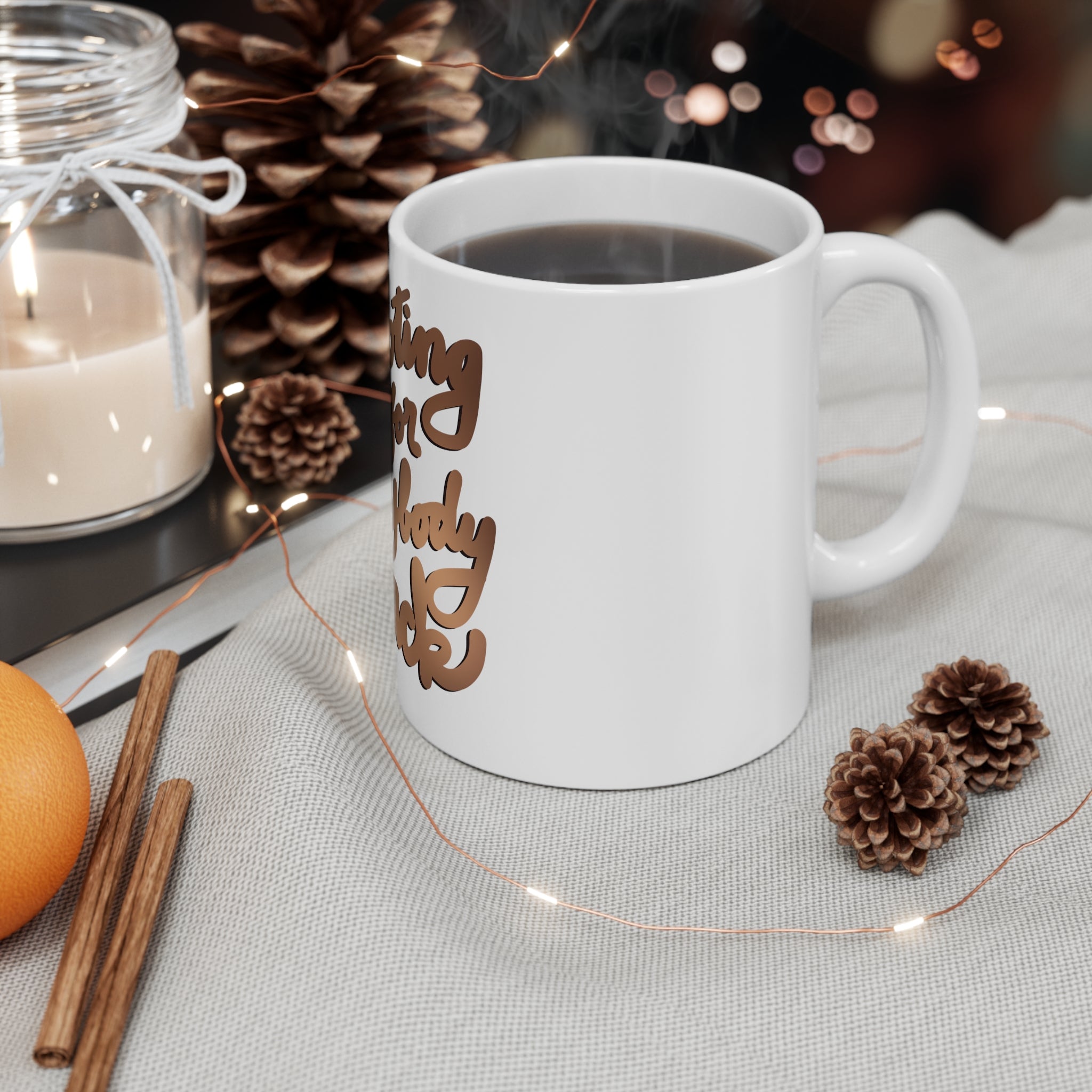 EVERYBODY BLACK Mug 11oz