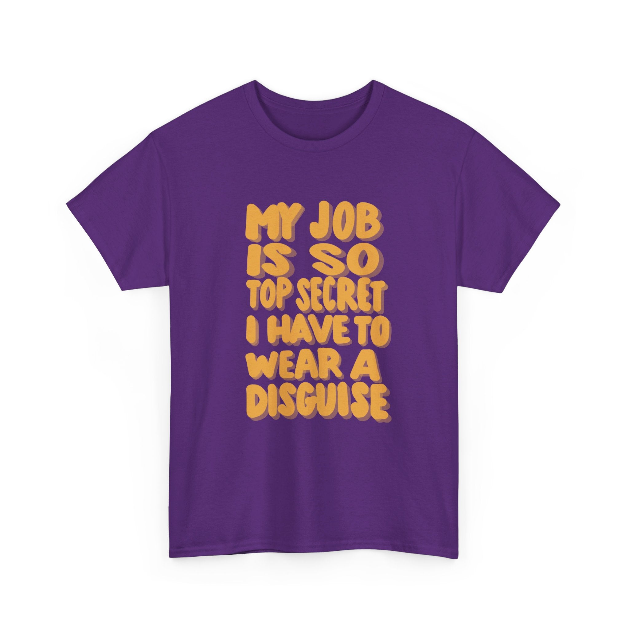 TOP SECRET JOB 3 Unisex Heavy Cotton Tee