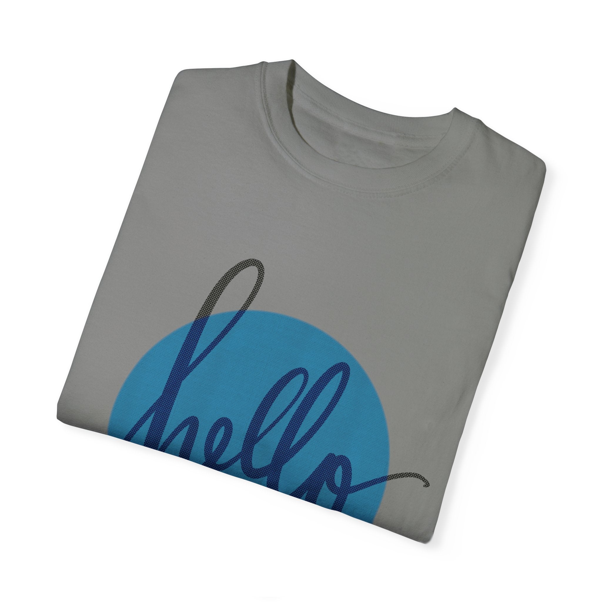 HELLO Unisex Garment-Dyed T-shirt