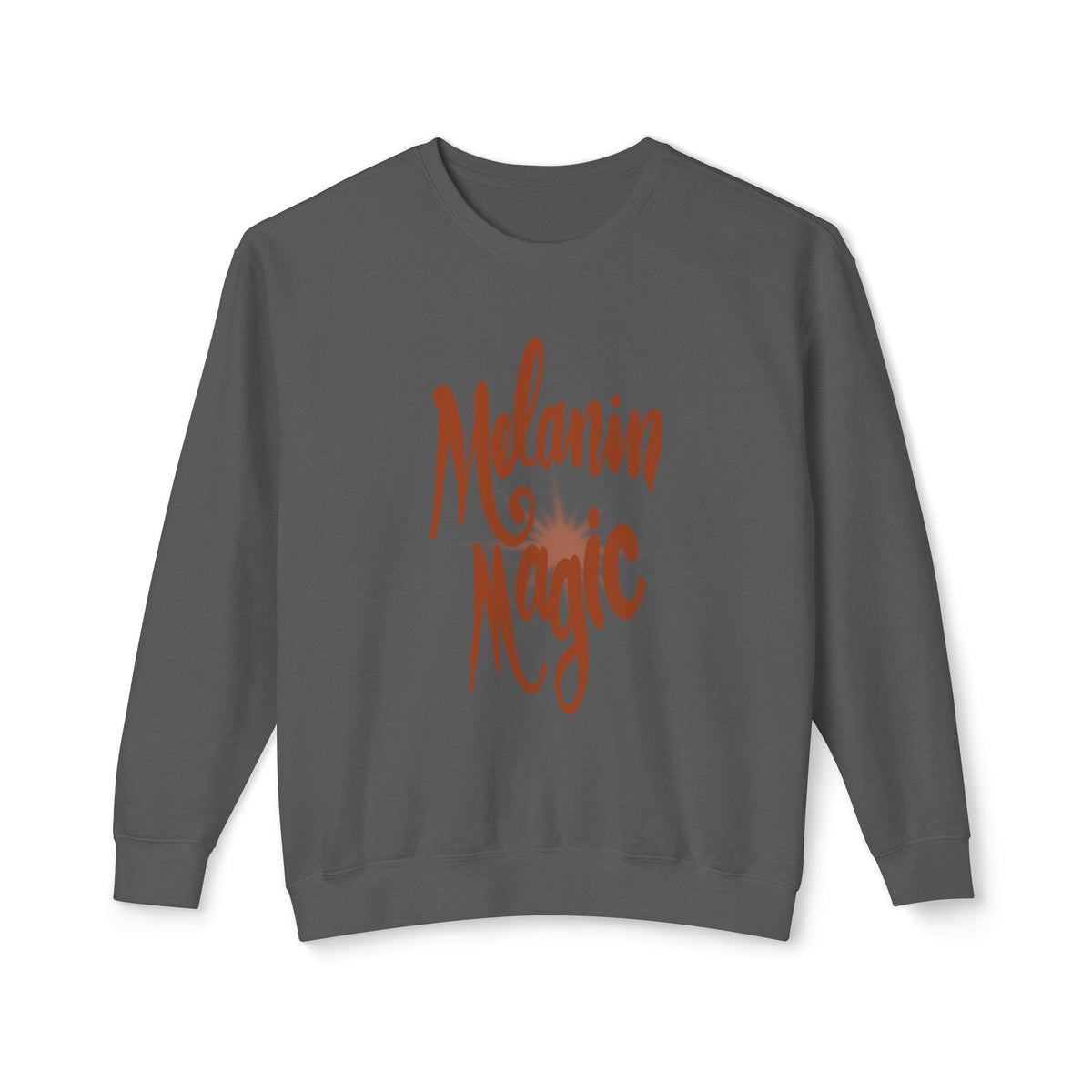 Melanin Magic Crewneck Sweatshirt — Comfort Fit Inspirational Graphic