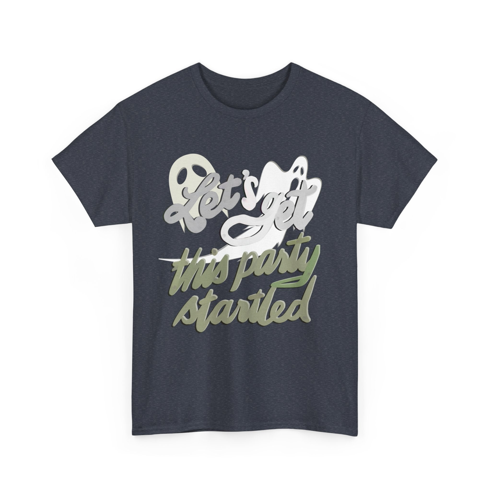 LET’s GET THIS PARTY STARTLED Unisex Heavy Cotton Tee