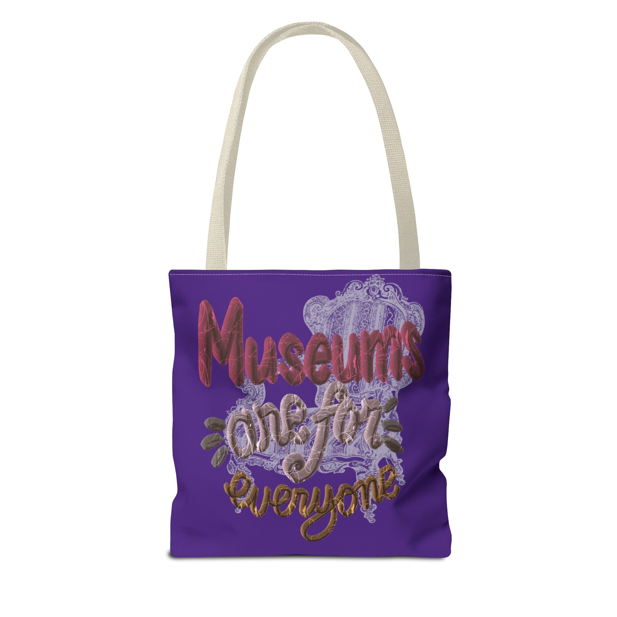 MUSEUMS ARE FOR EVERYONE W CHAIR Tote Bag (AOP)