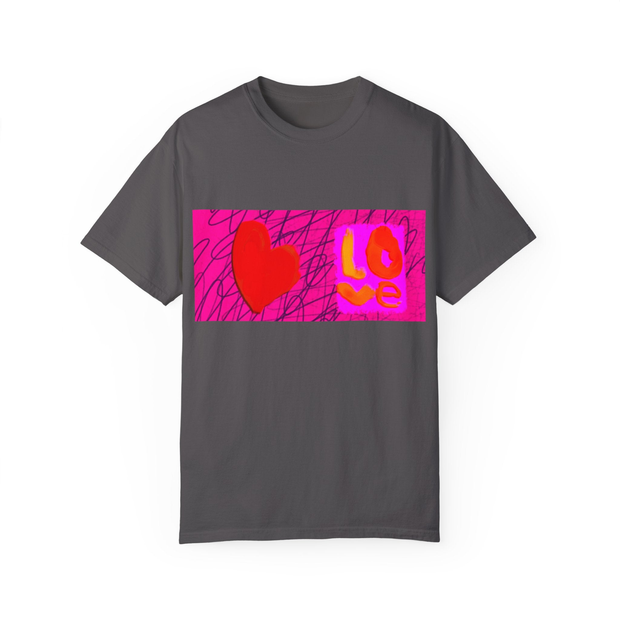 Love Vibes Unisex Garment-Dyed T-Shirt