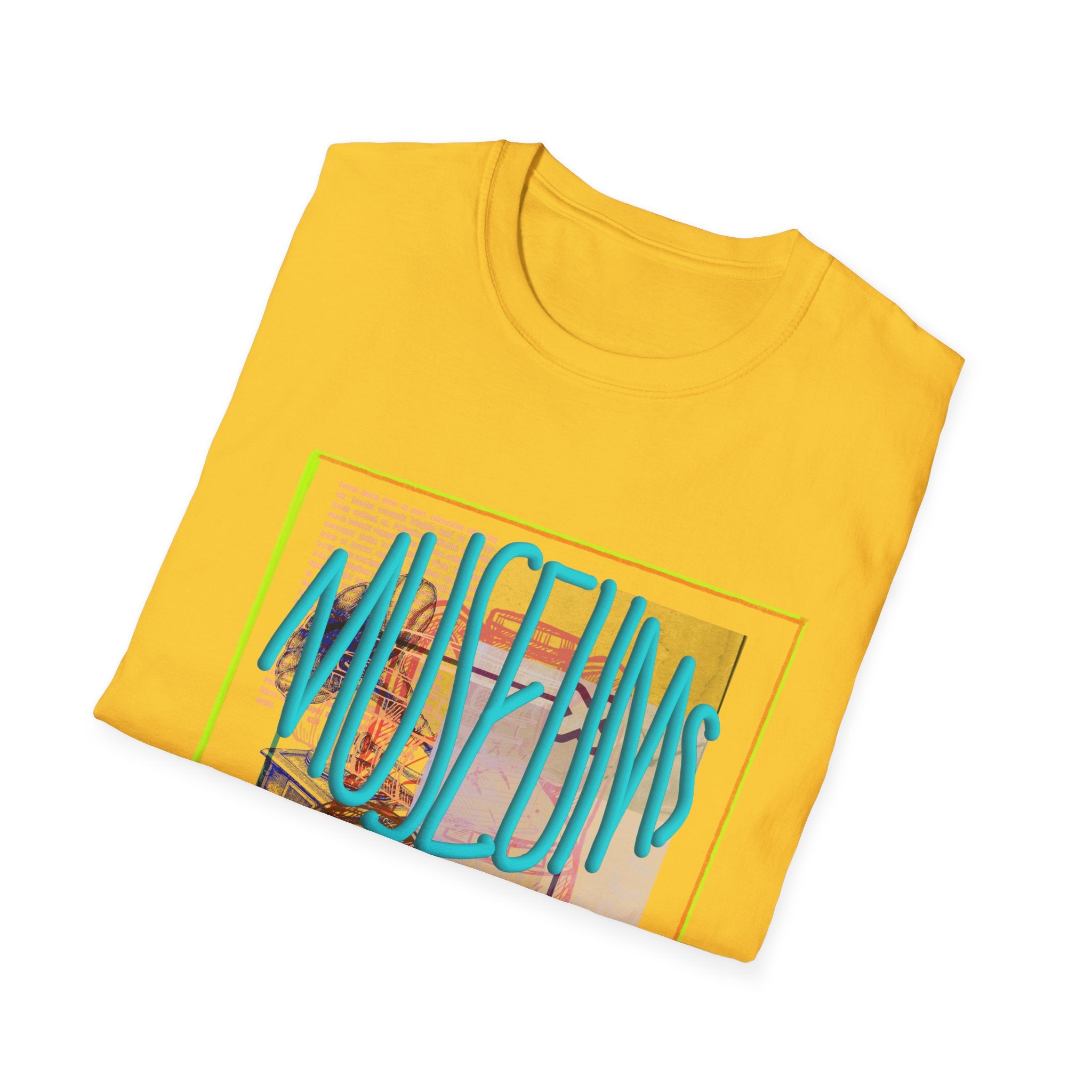 MUSEUMS MAKE MEMORIES Unisex Softstyle T-Shirt