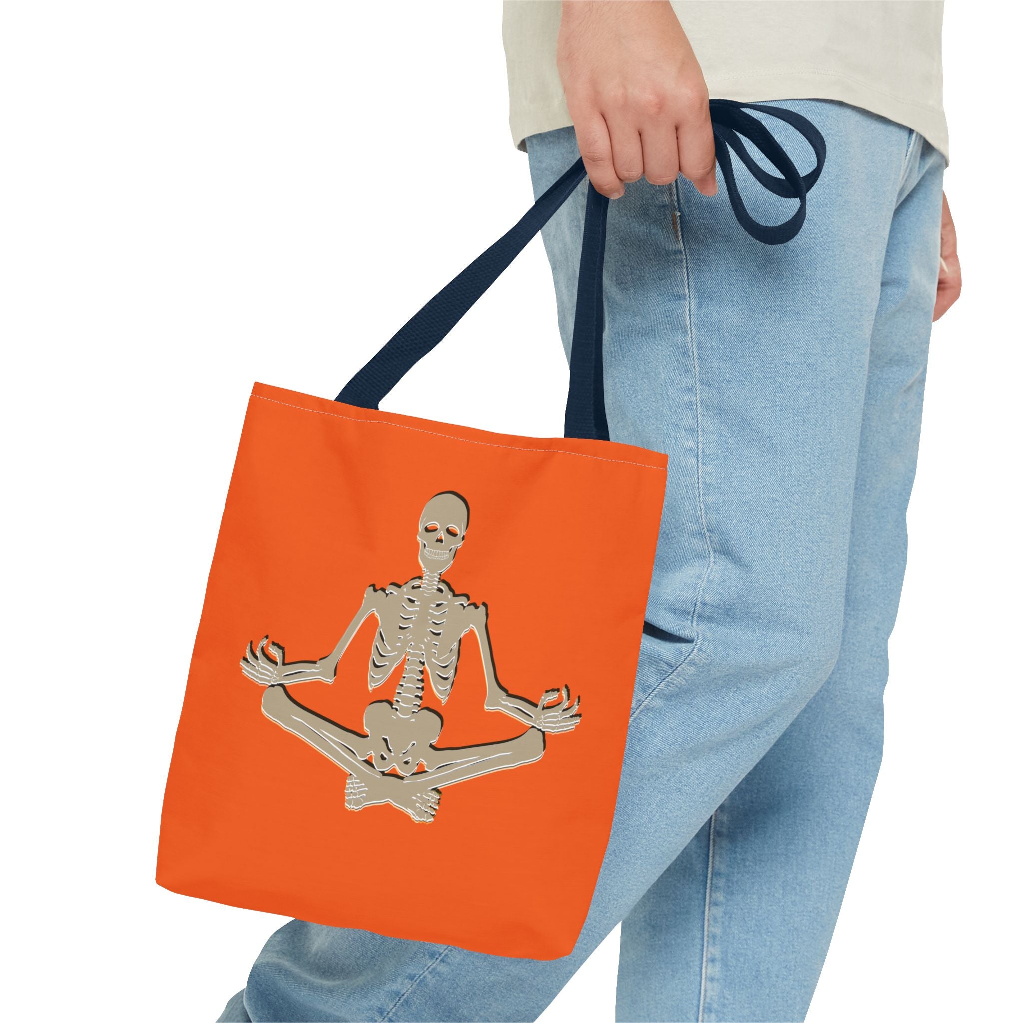 Yoga Trick or Treat Tote Bag