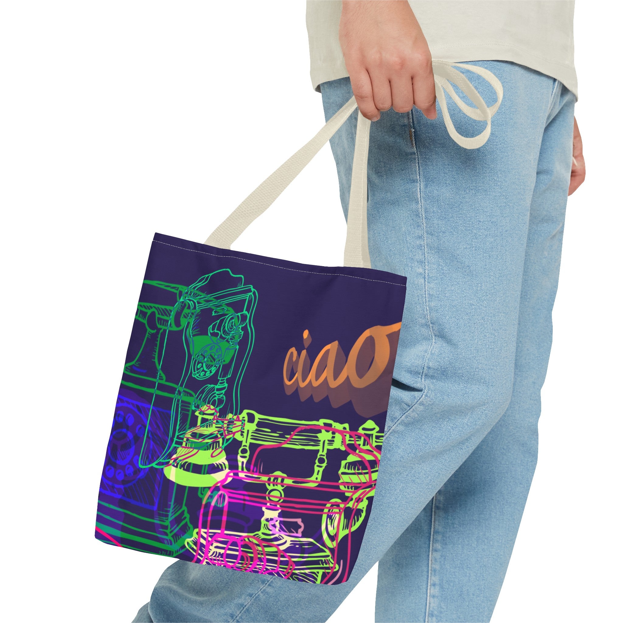 TELEPHONES 1 Tote Bag (AOP)