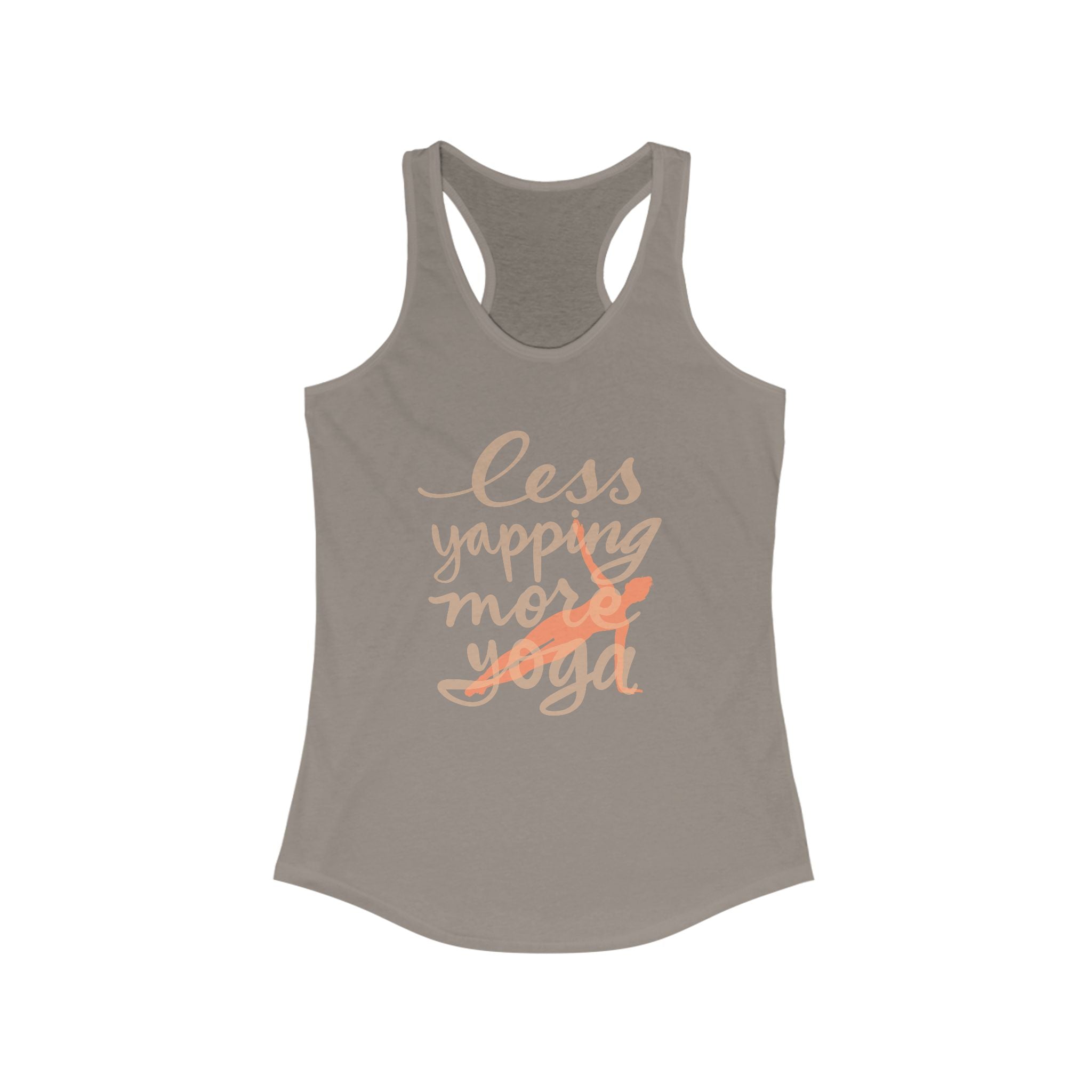 Yoga Inspiration Women's Racerback Tank, Fitness Shirt, Workout Top, Gift for Yogis, Inspirational Tank Top