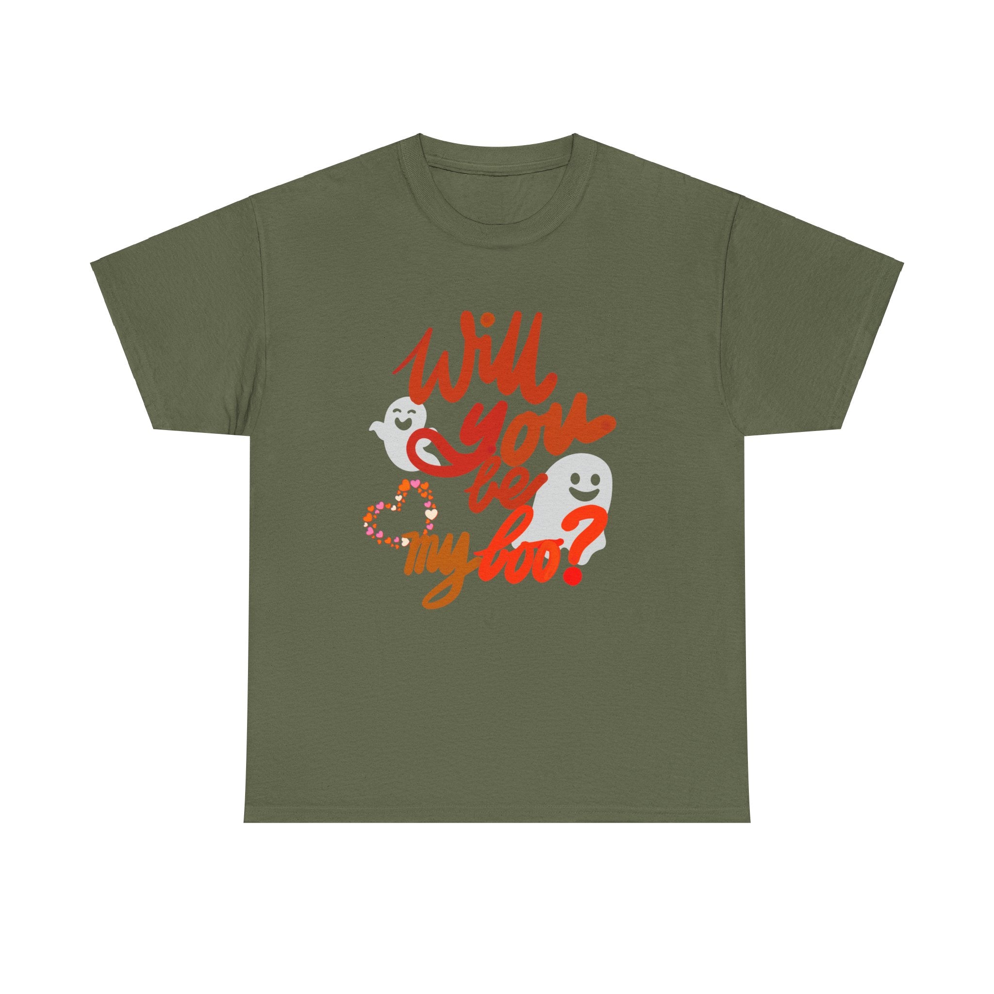 BE MY BOO? Unisex Heavy Cotton Tee