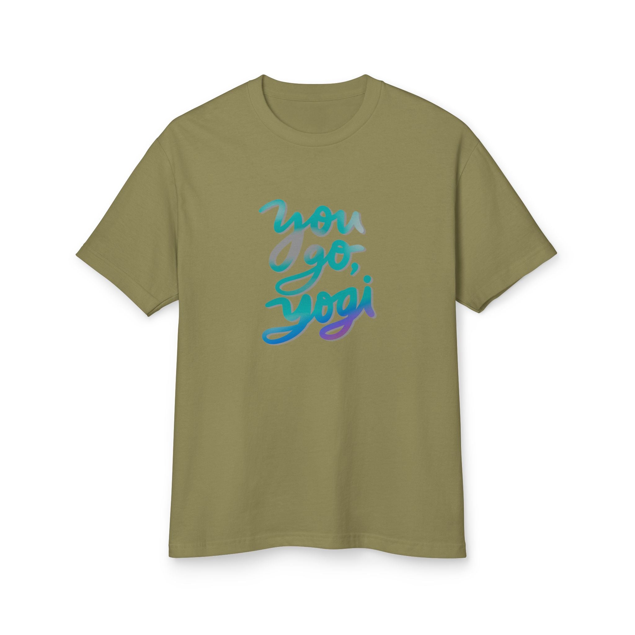 You Go, Yogi Unisex Heavyweight Cotton Tee