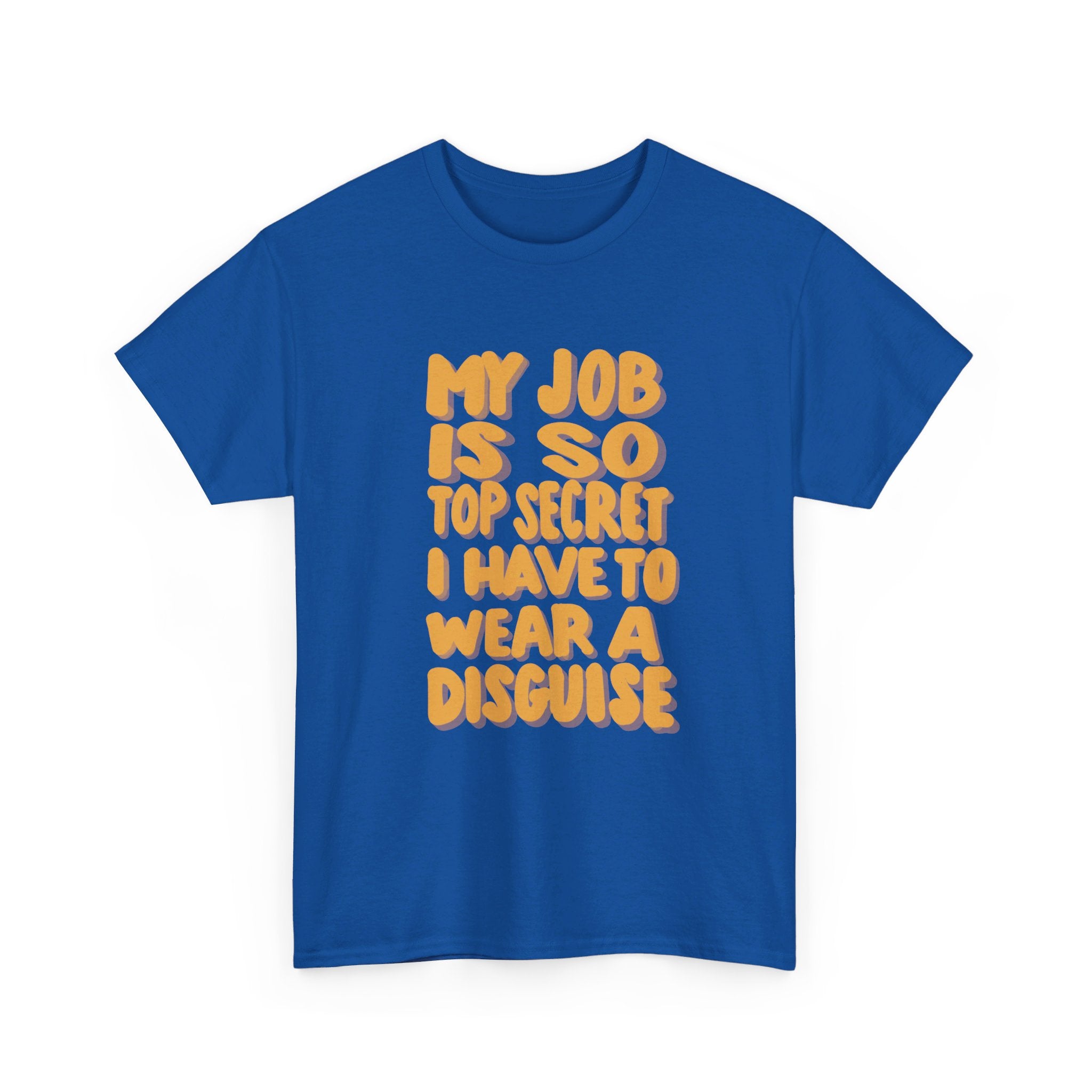 TOP SECRET JOB 3 Unisex Heavy Cotton Tee