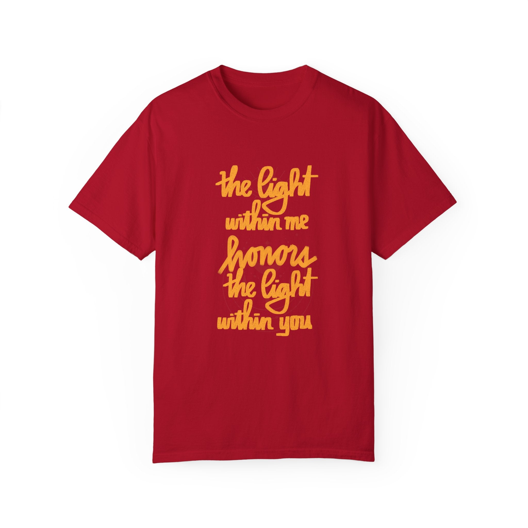 THE LIGHT WITHIN ME Unisex Garment-Dyed T-shirt