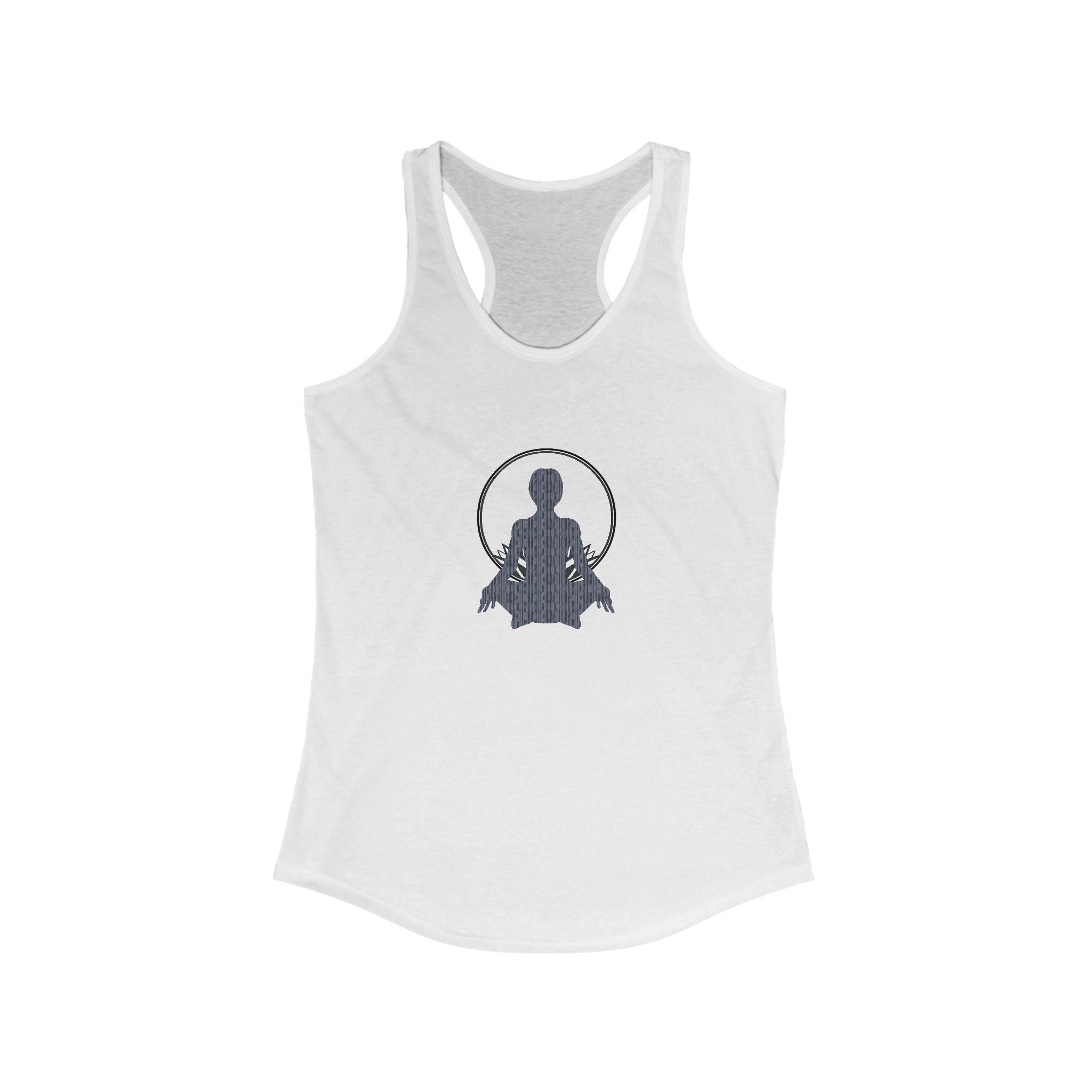 Meditation Inspired Women's Racerback Tank