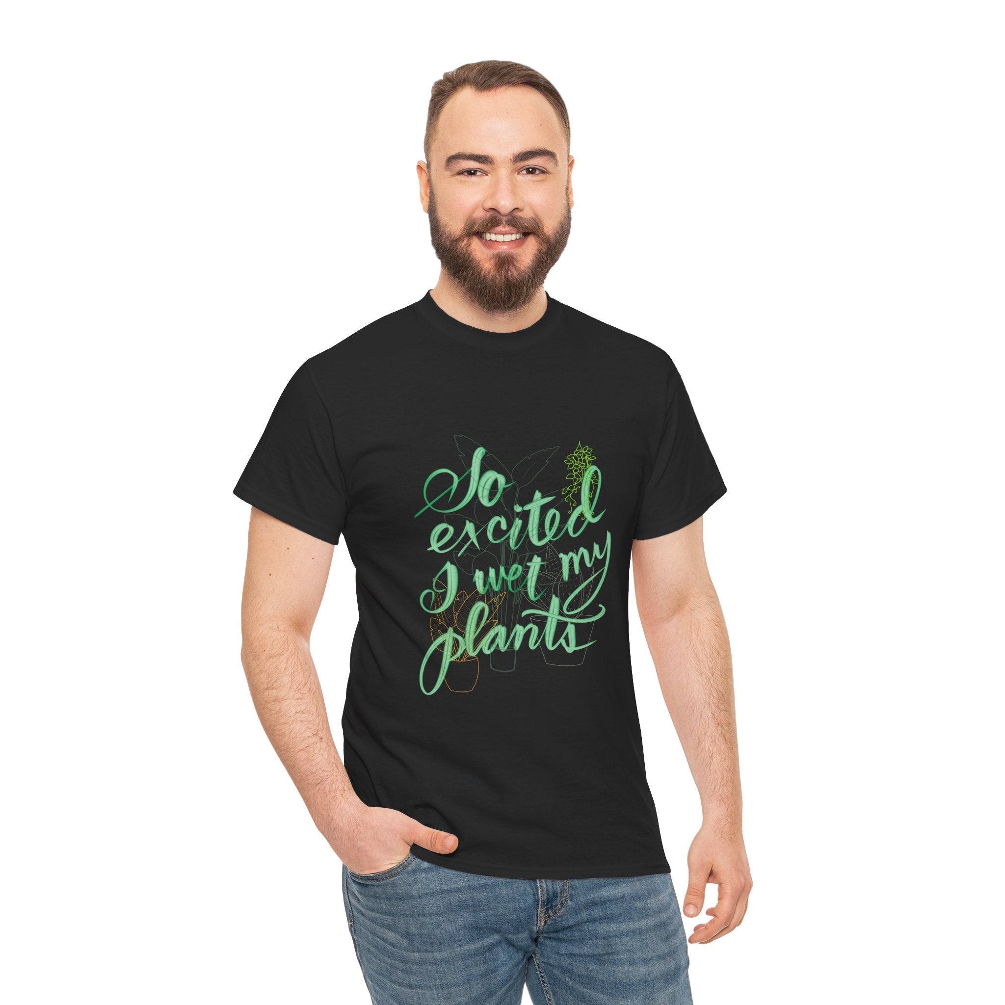 WET MY PLANTS Unisex Heavy Cotton Tee