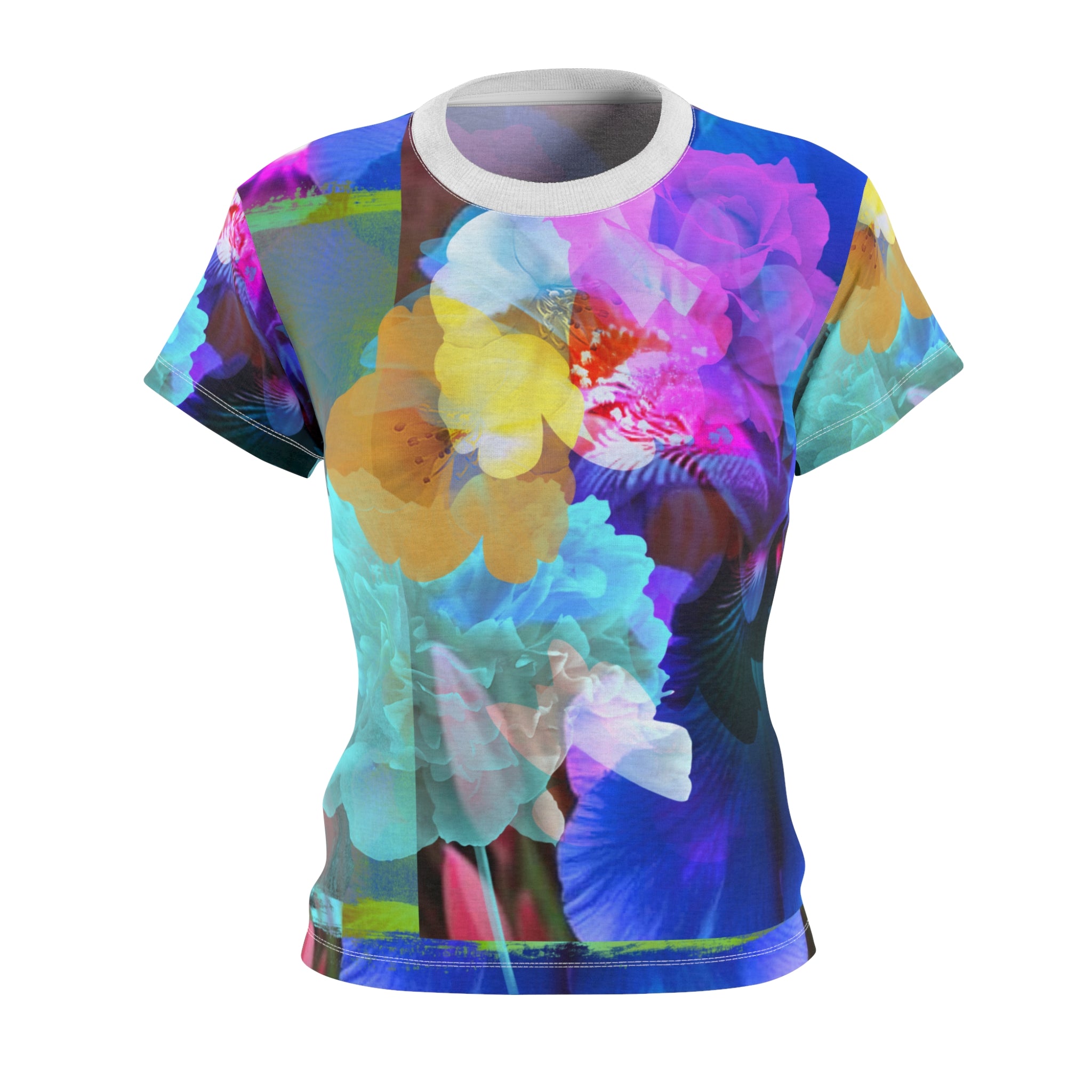 FLOWERS FOR DAYS Women's Cut & Sew Tee (AOP)