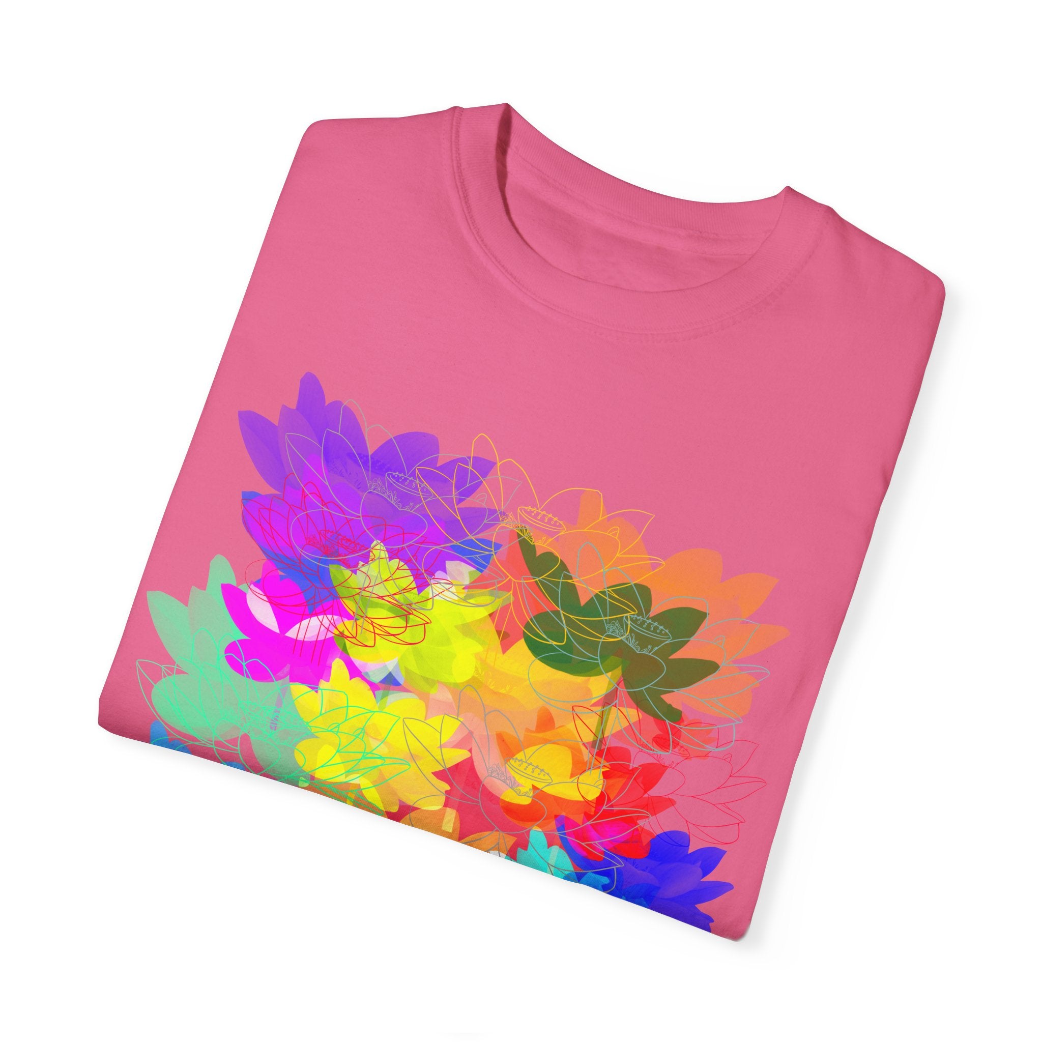 FLOWERS FOR HOURS Unisex Garment-Dyed T-shirt