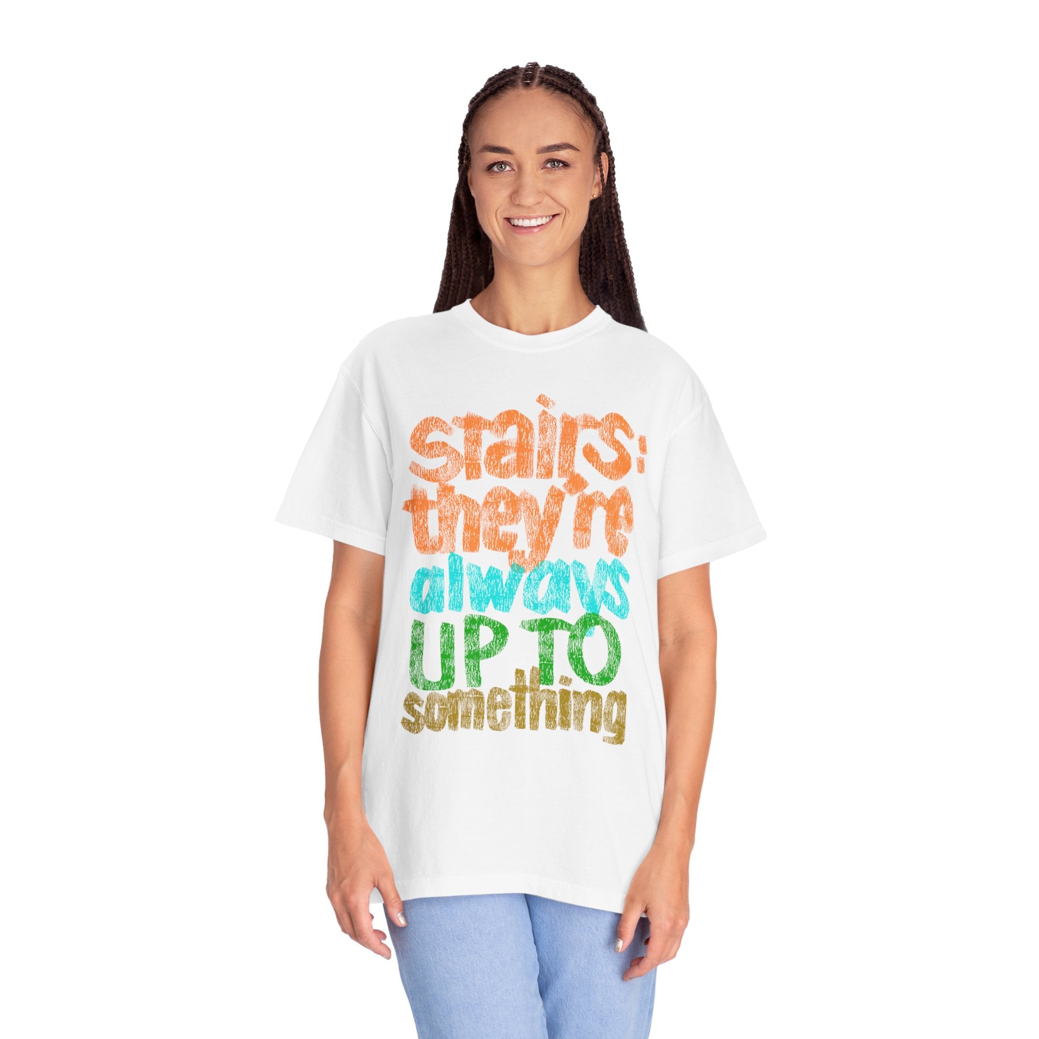 STAIRS Garment-Dyed T-shirt