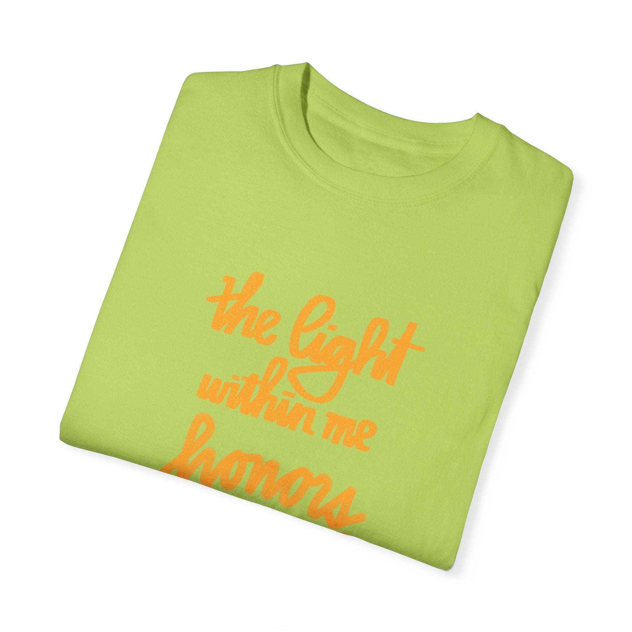 THE LIGHT WITHIN ME Unisex Garment-Dyed T-shirt