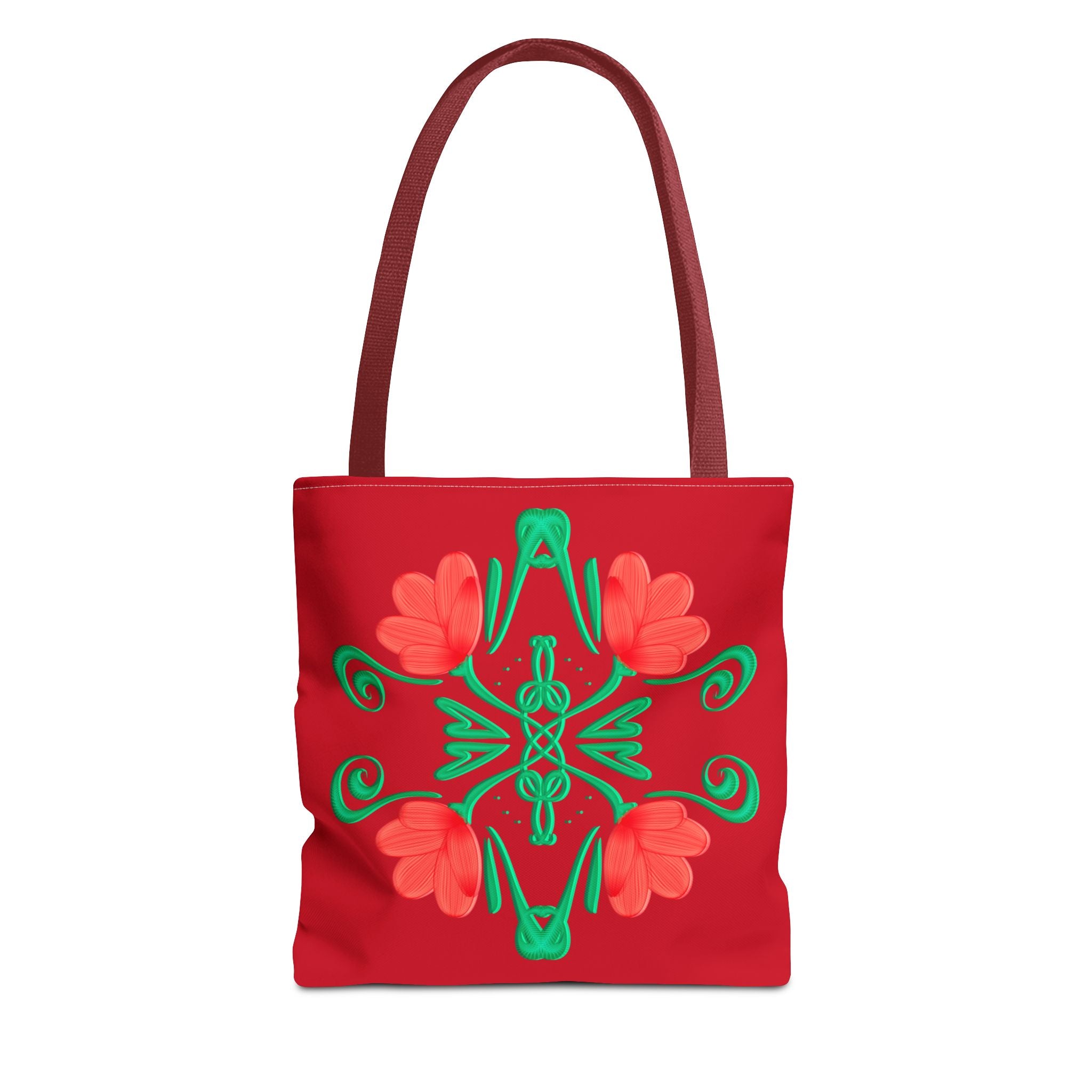 Vibrant Floral Pattern Tote Bag - Perfect for Spring Style & Everyday Use