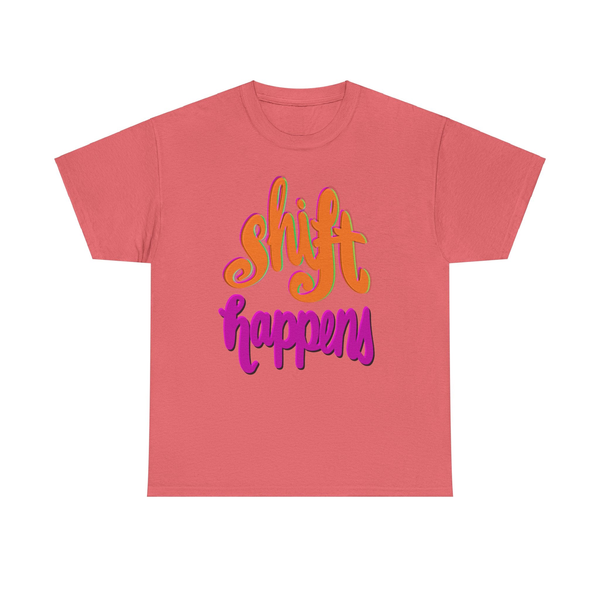 SHIFT HAPPENS Unisex Heavy Cotton Tee