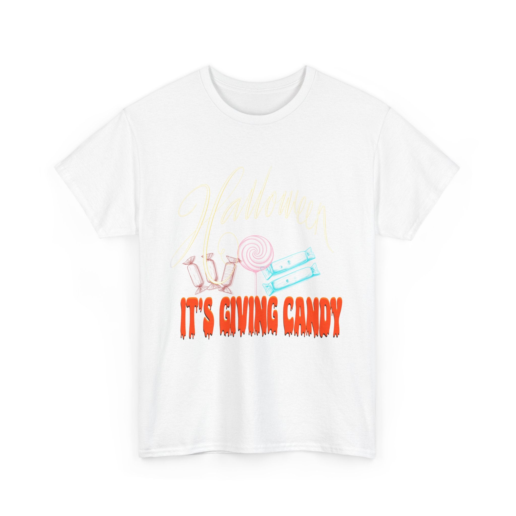 IT’S GIVING CANDY Unisex Heavy Cotton Tee