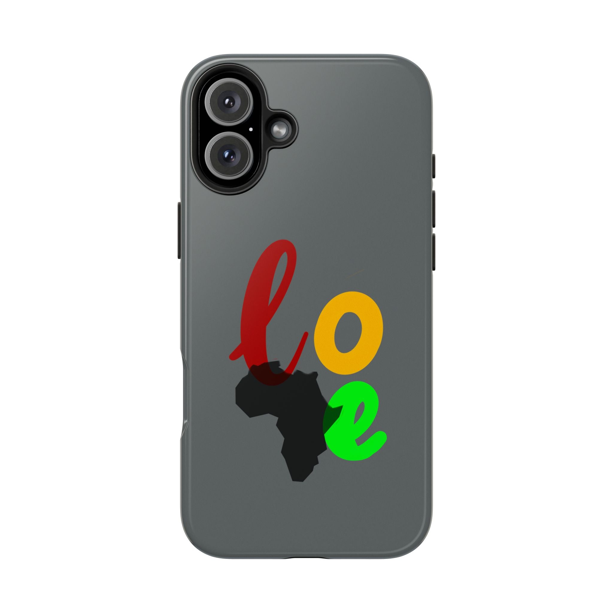 Colorful Love Africa Phone Case - Durable Tough Protection